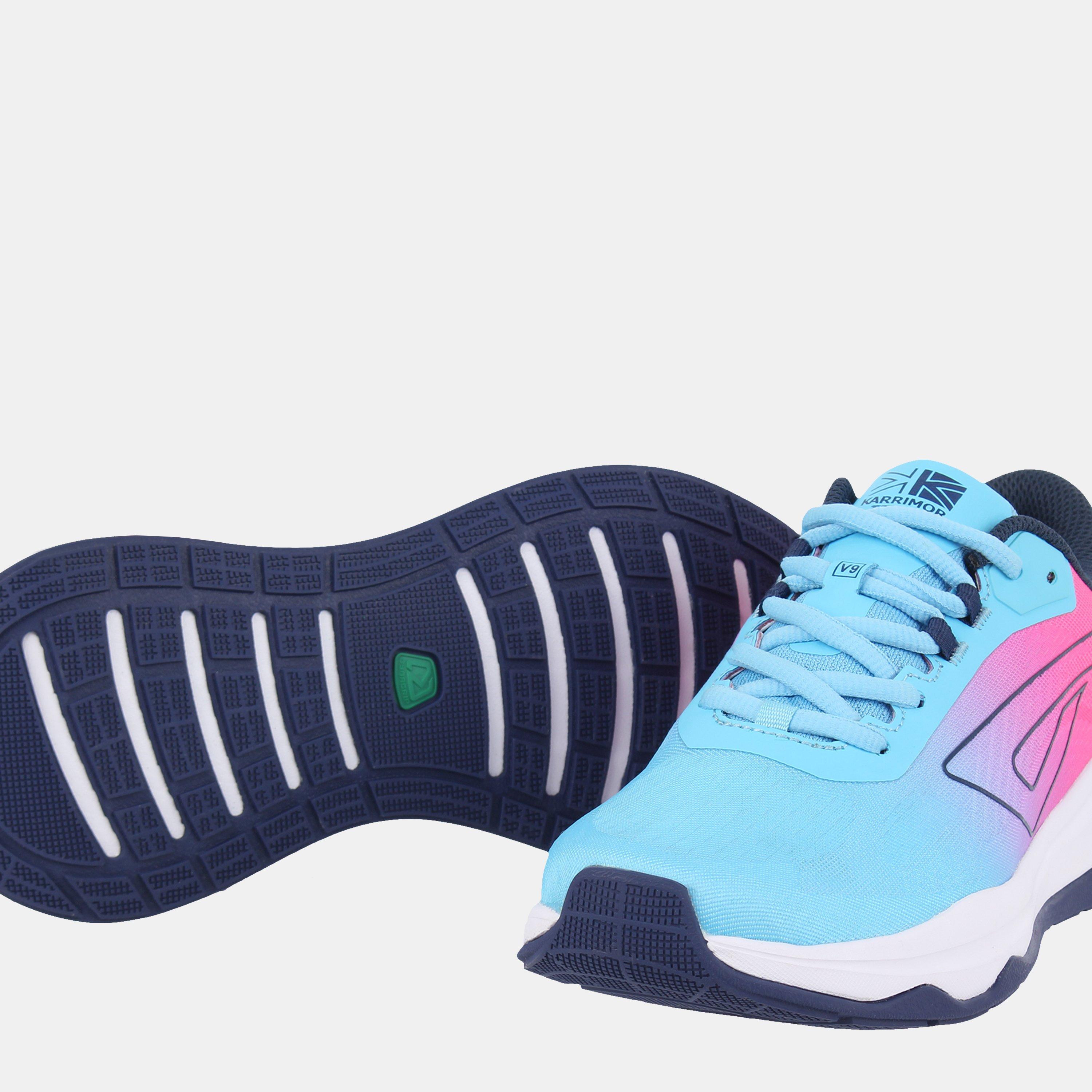 Azul/Rosa - Karrimor - Tempo Running Trainers Ladies - 5