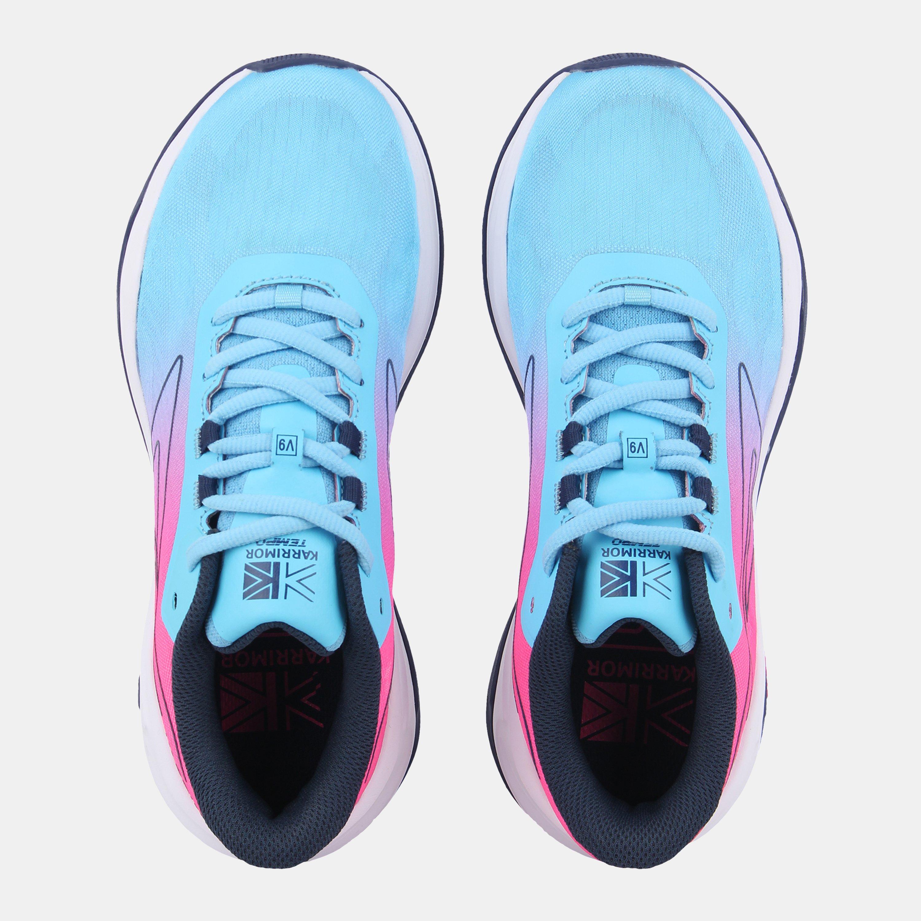 Azul/Rosa - Karrimor - Tempo Running Trainers Ladies - 6