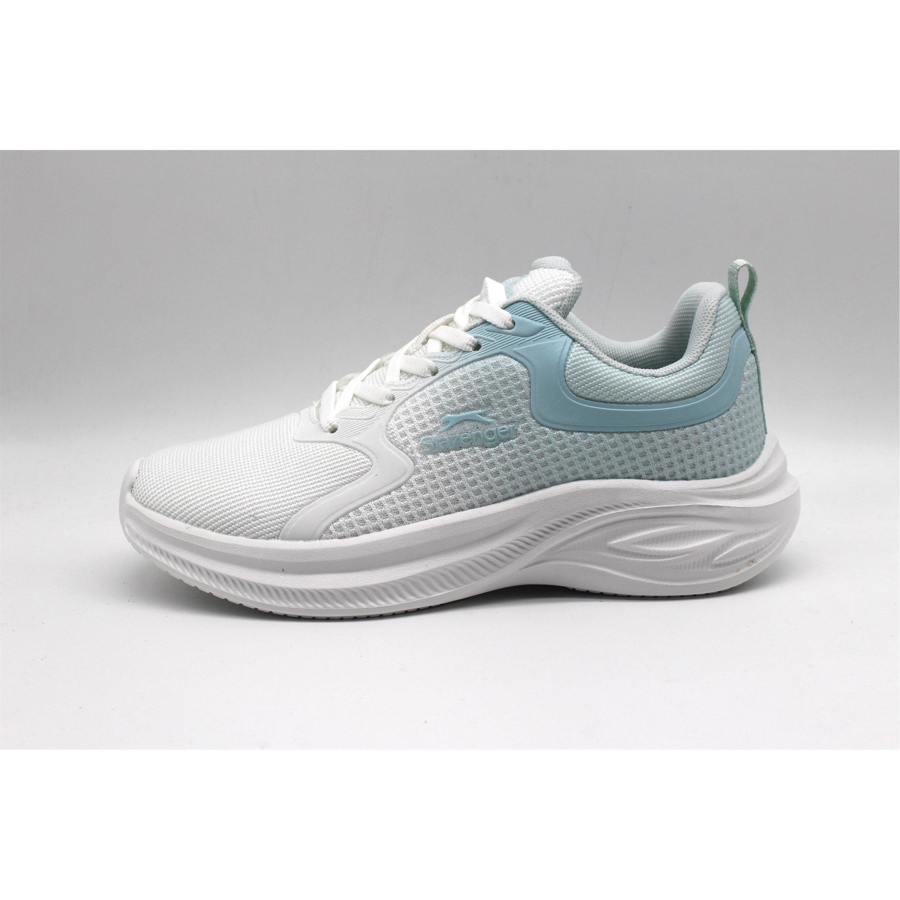 WHITE/MINT GREY - Slazenger - Shelly Womens Running Shoes - 2