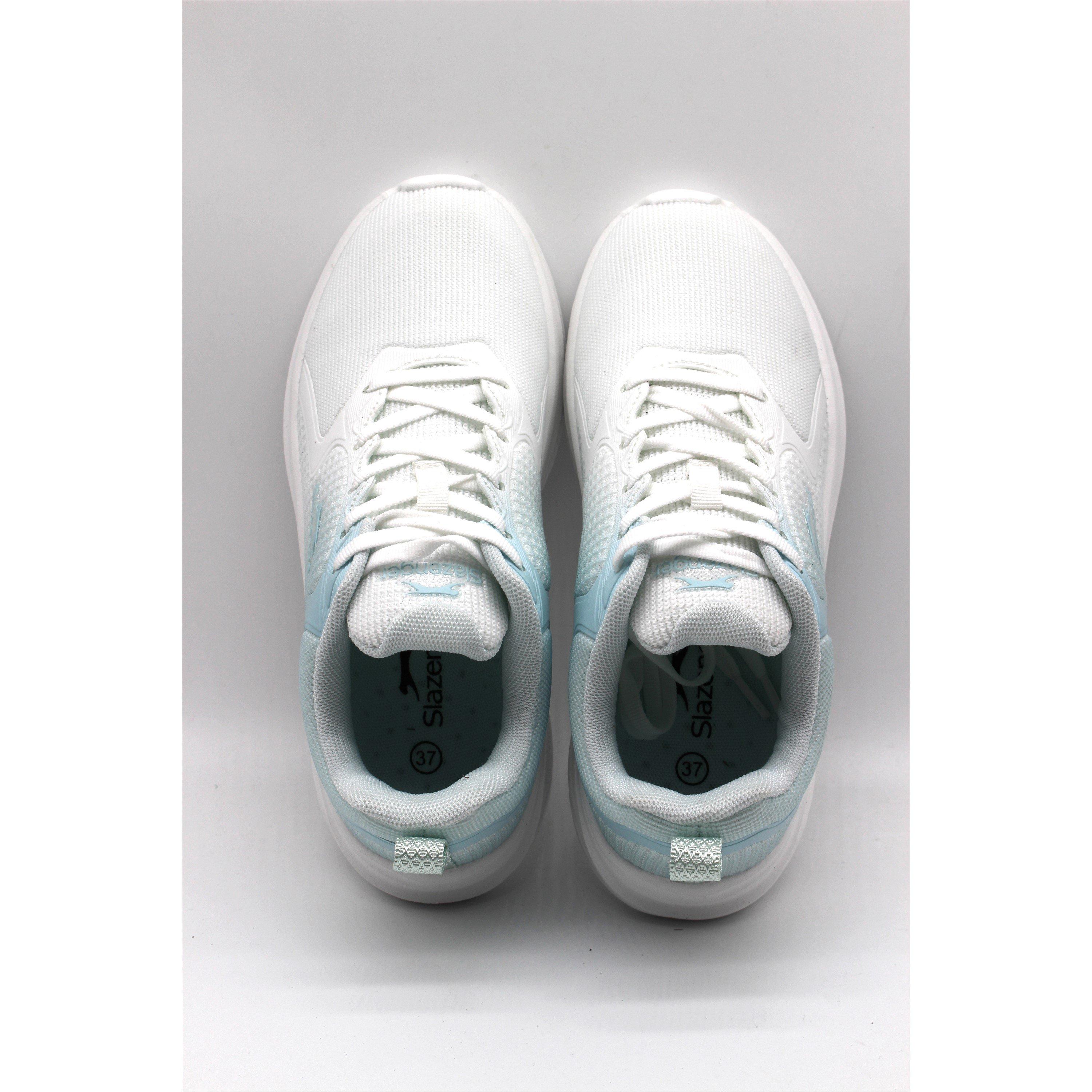 WHITE/MINT GREY - Slazenger - Shelly Womens Running Shoes - 6