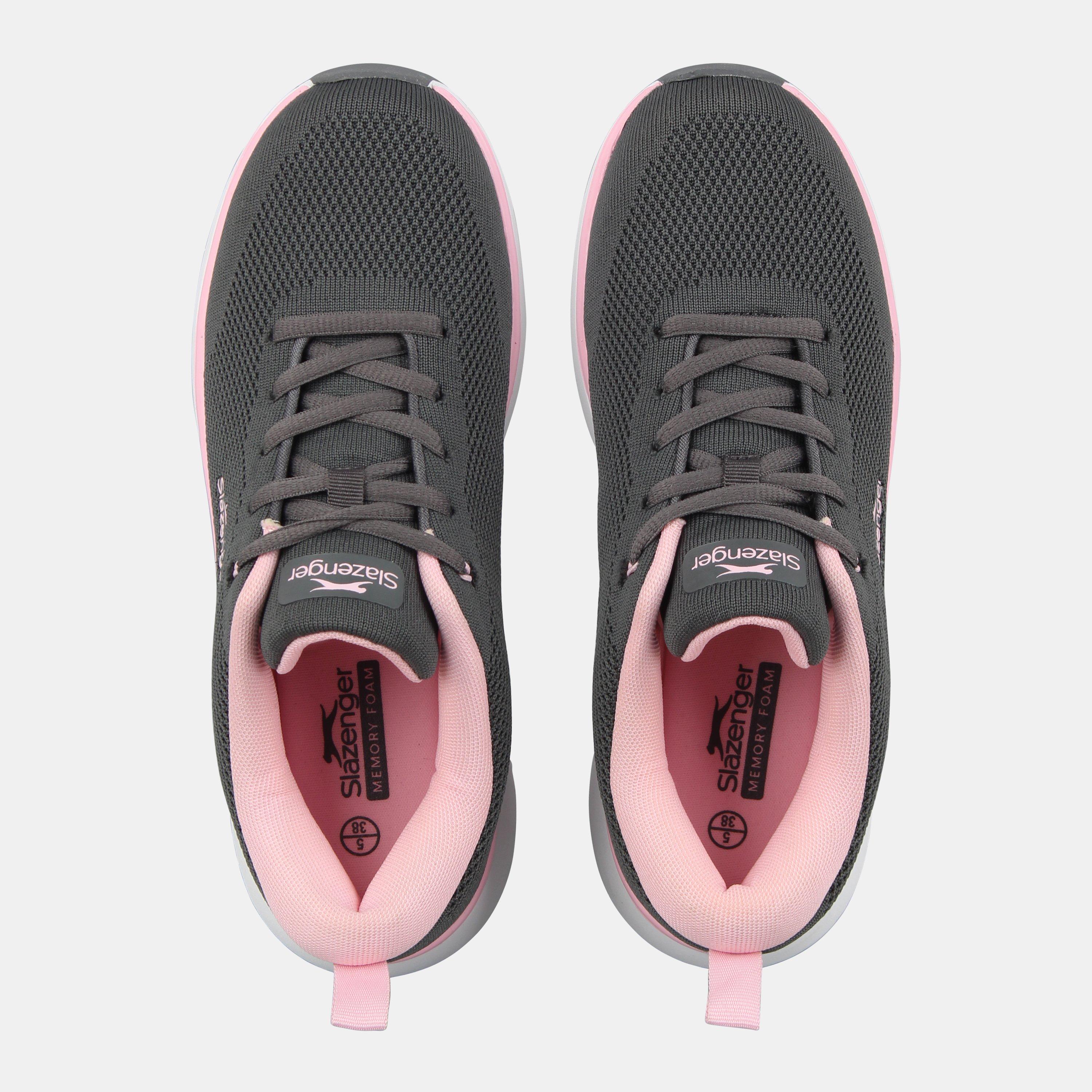 Grijs/Roze - Slazenger - Jenson Trainer Womens - 4