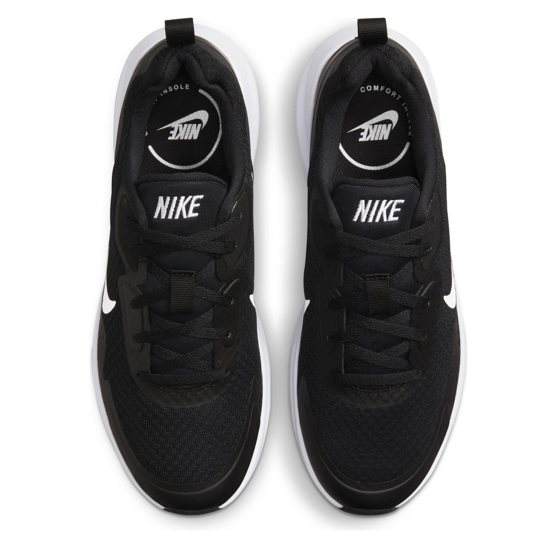 Black/White - Nike - Wearallday Trainers Womens - 5