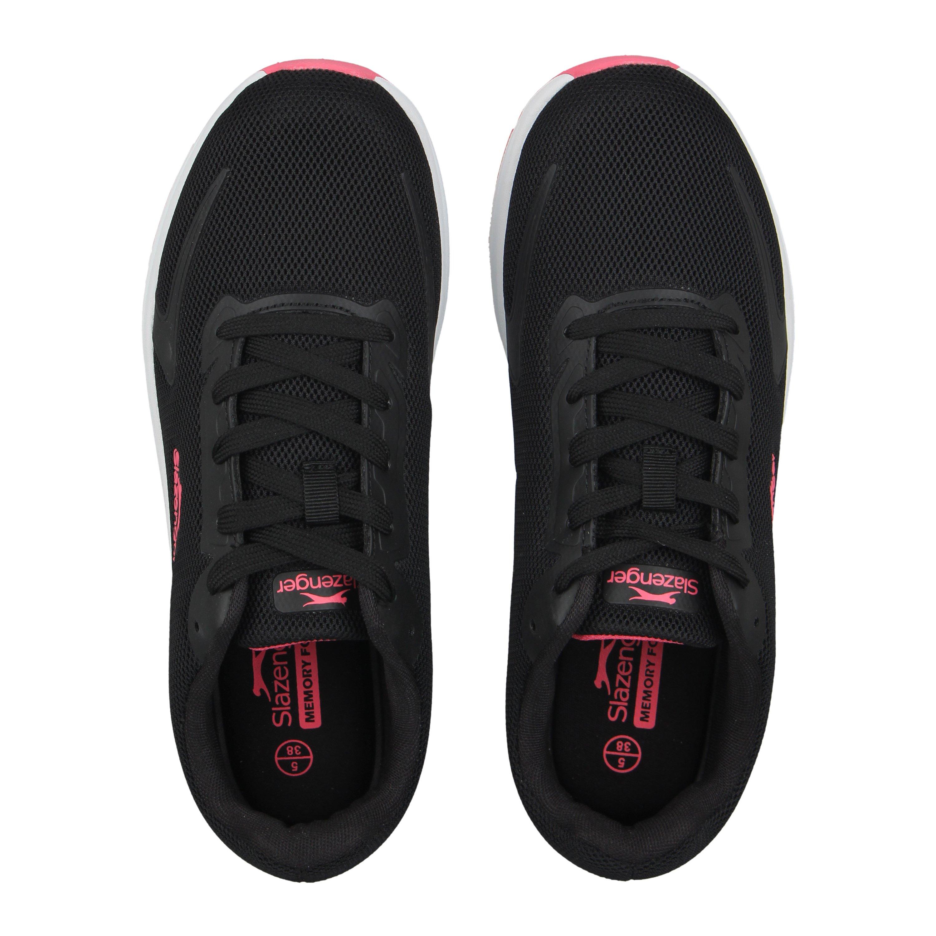 Black/Pink - Slazenger - Assent Trainer Womens - 5