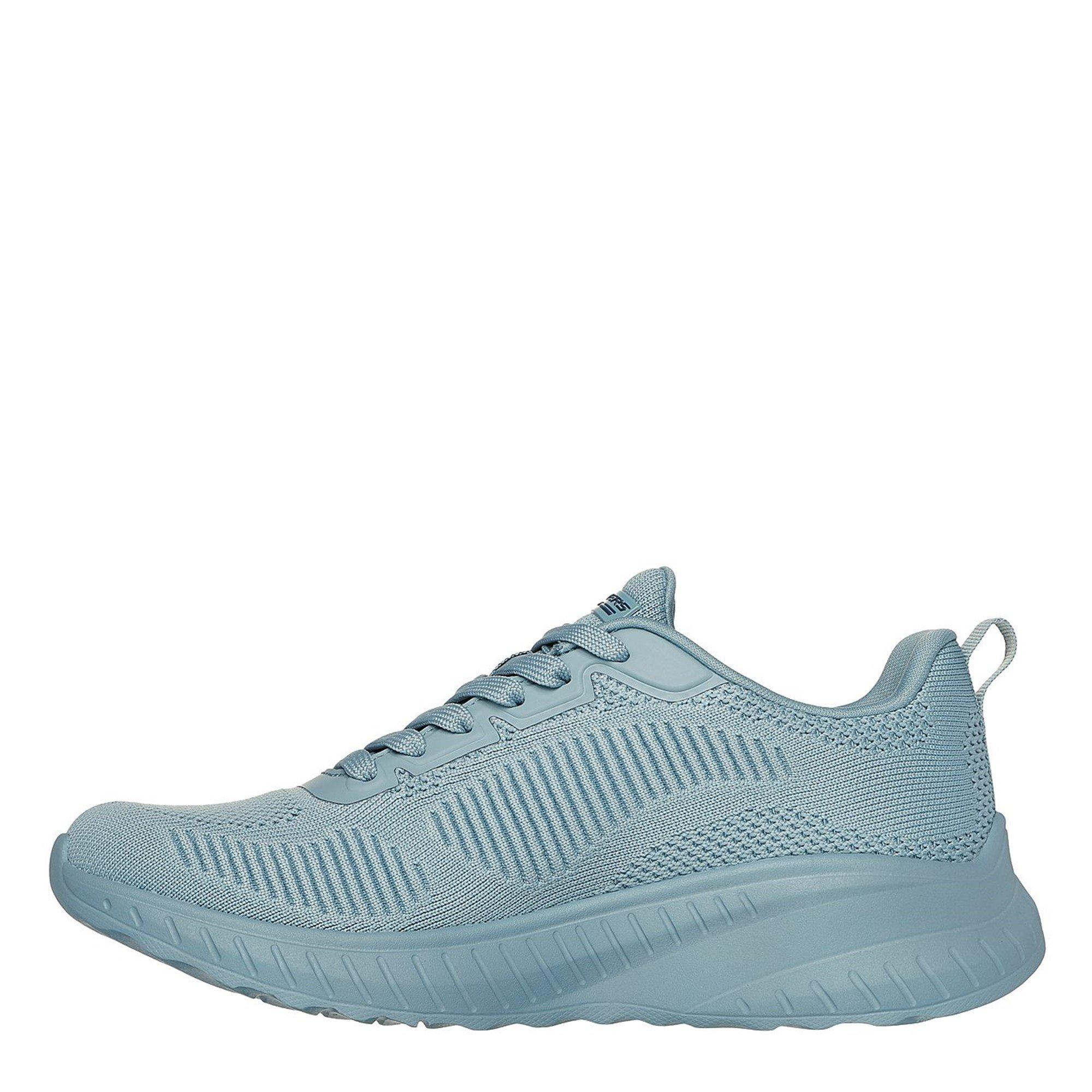 LIGHT BLUE - Skechers - BOBS Squad Chaos Womens Shoes - 2