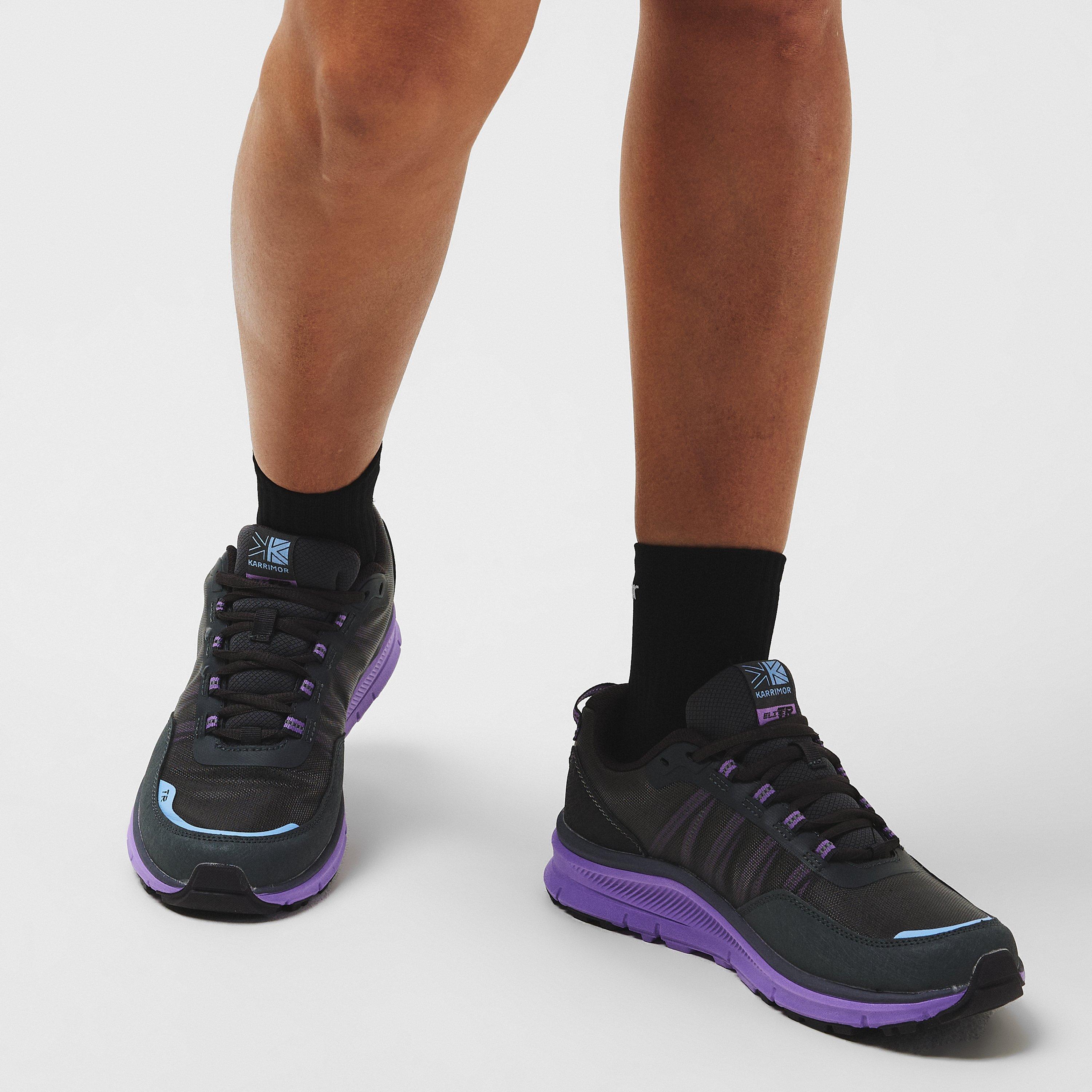Grijs/Paars - Karrimor - Elite Running Shoes Womens - 3