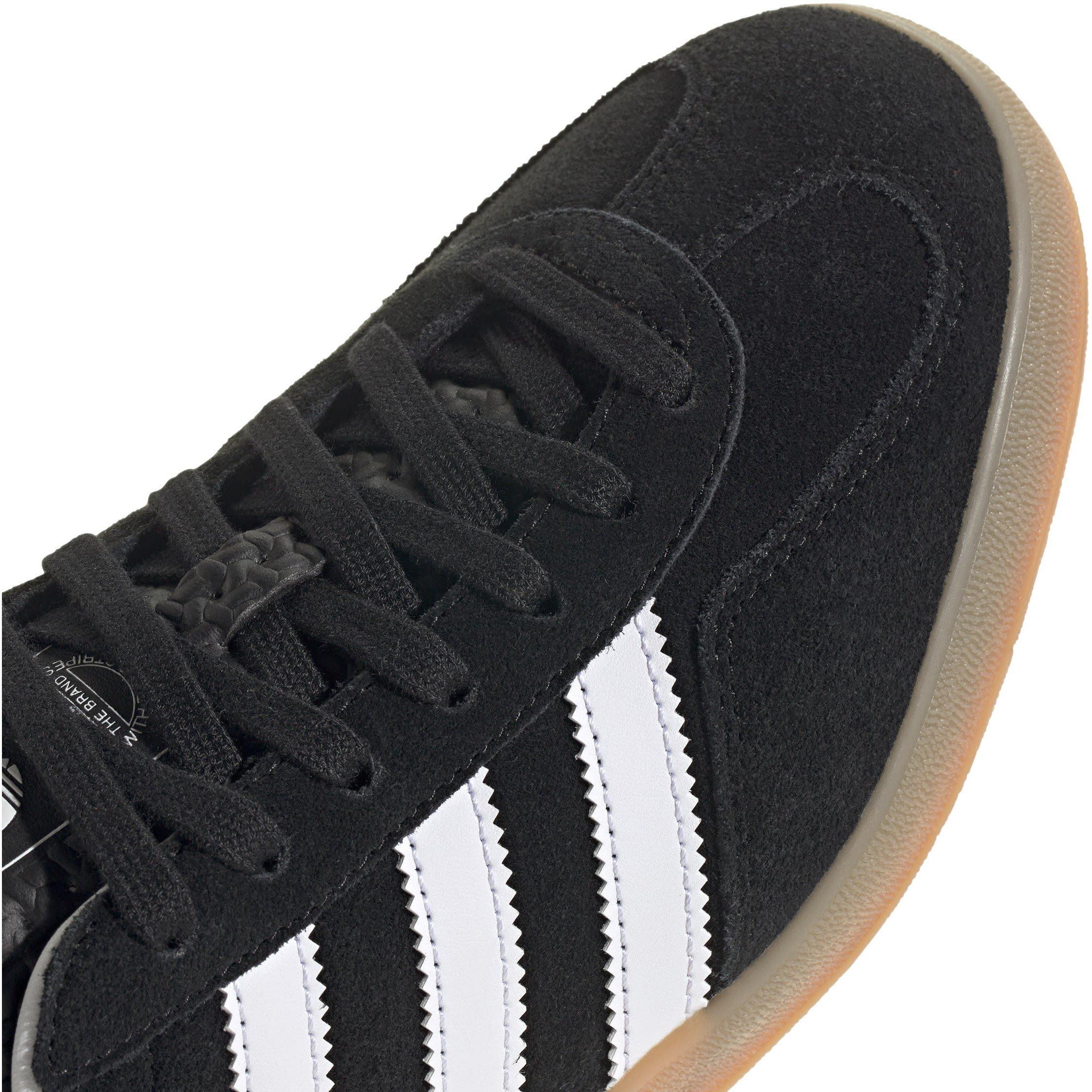 Black/White - adidas Originals - Gazelle Indoor Low Trainers - 7
