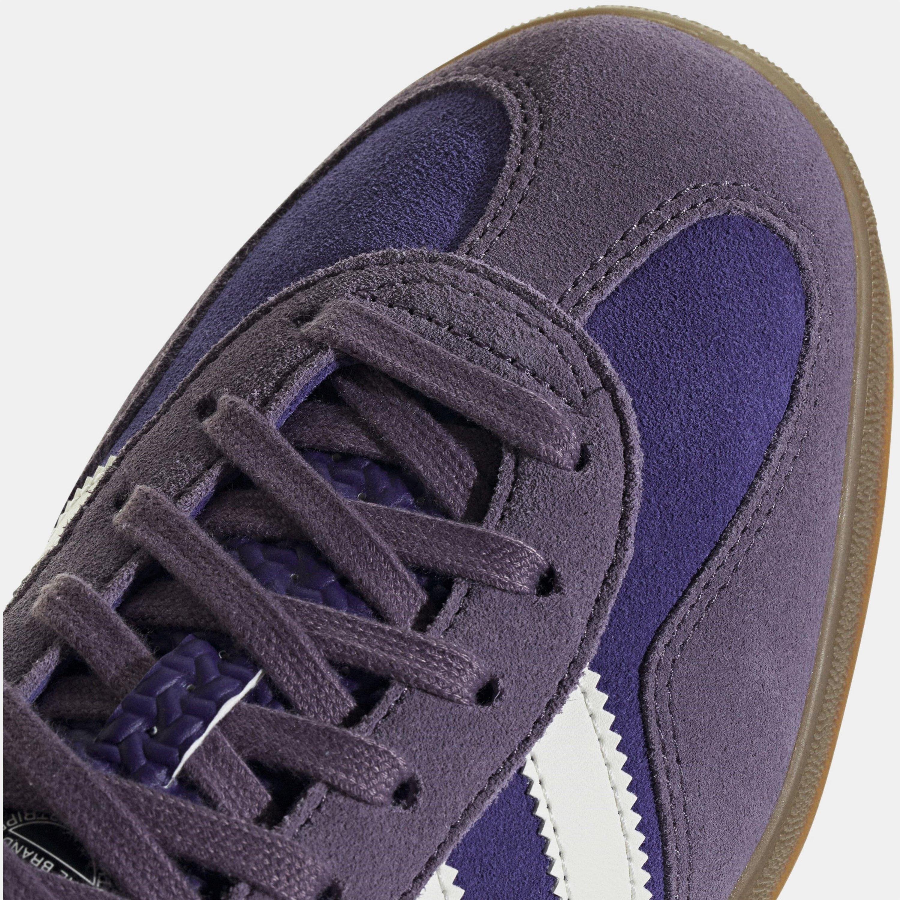 Purple - adidas Originals - Gazelle Indoor Low Trainers - 8