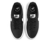 Noir/Blanc - Nike - Court Vision Alta Leather Womens Trainers - 5
