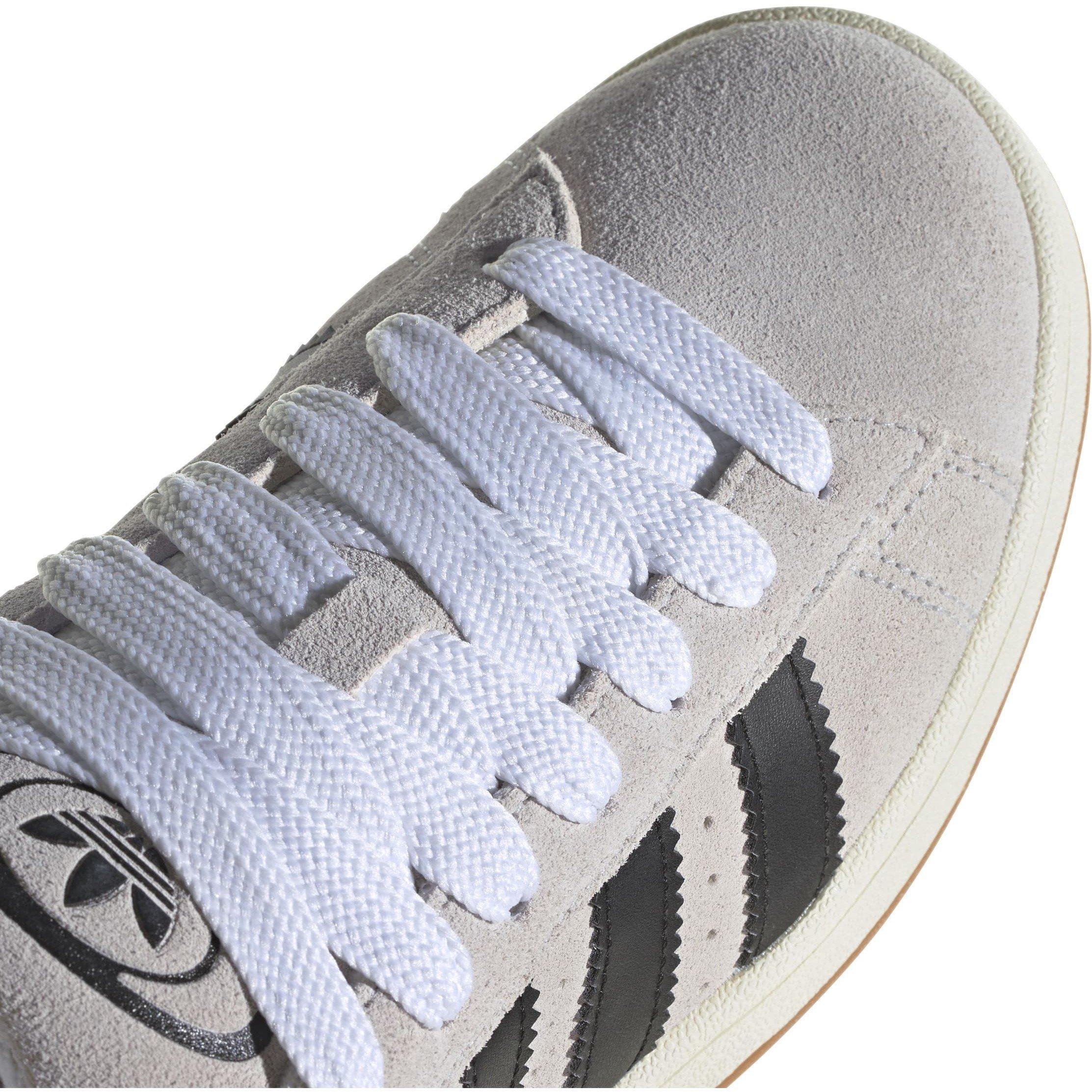 CRYWHT/CBLACK/O - adidas Originals - Campus Low-Top Trainers - 8