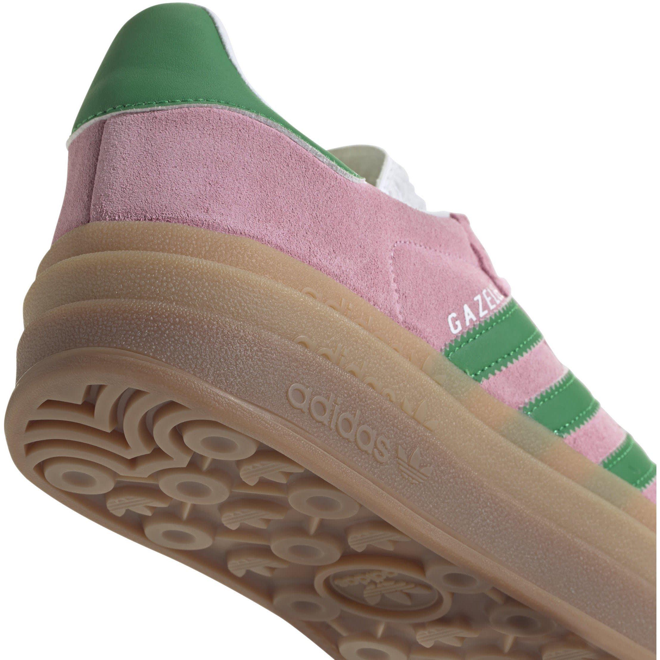 TRUPNK/GREEN/FT - adidas Originals - Gazelle Low-Top Trainers - 7