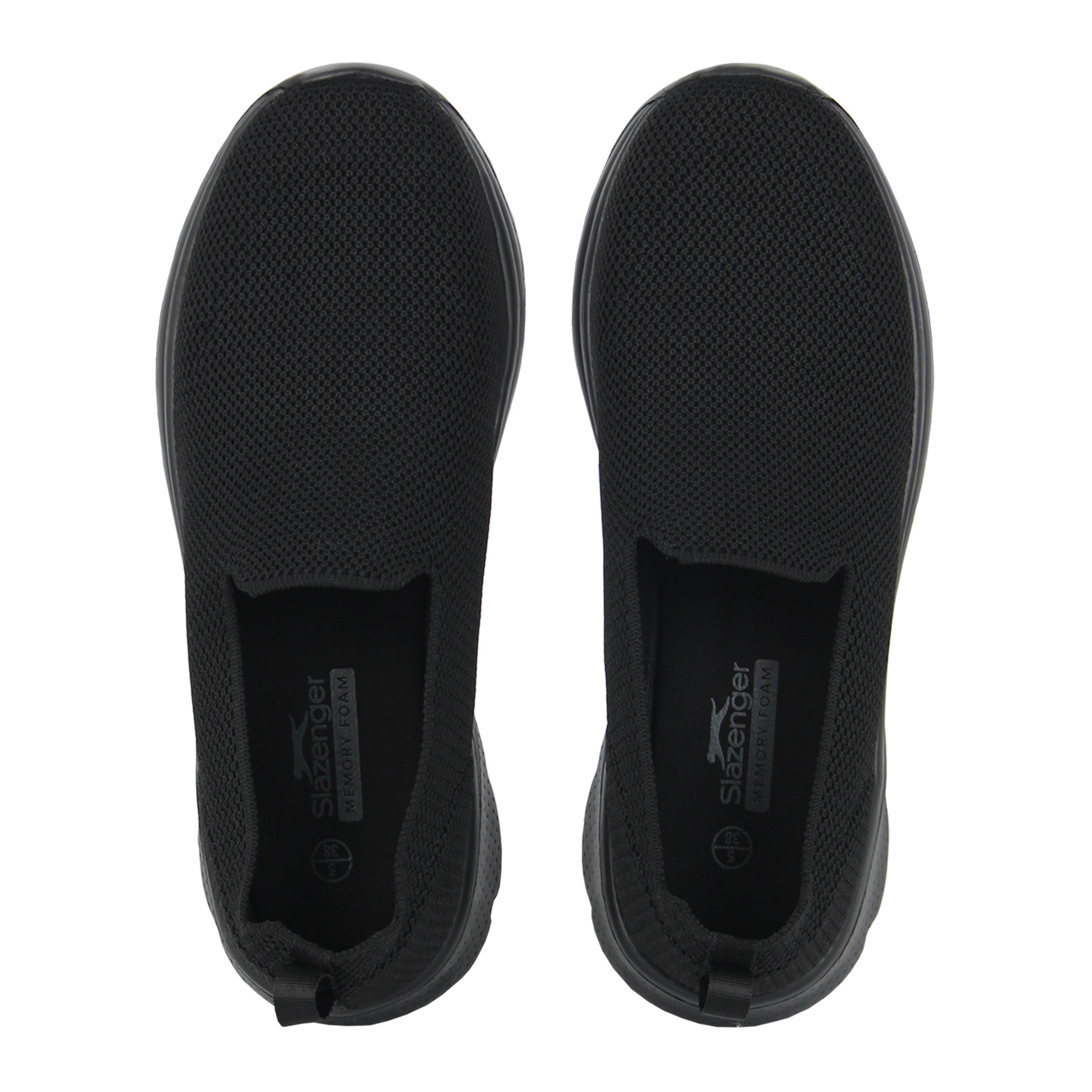 Black/Black - Slazenger - Zeal Slip On Shoe Womens - 5