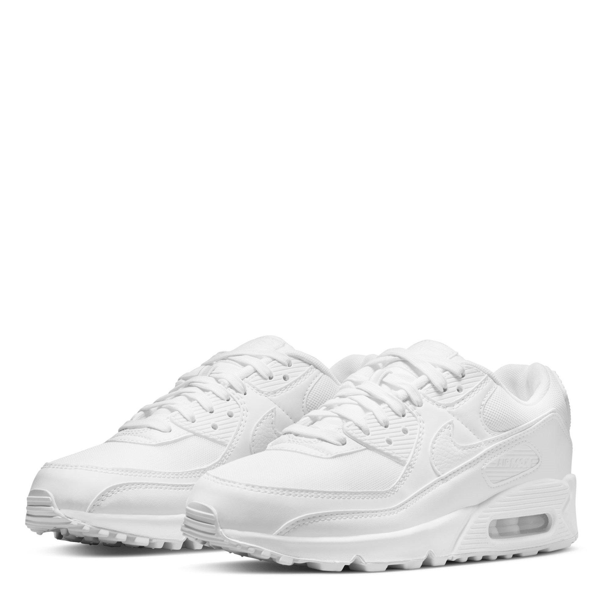 Trostruko bijelo - Nike - Air Max 90 Womens Trainers - 3