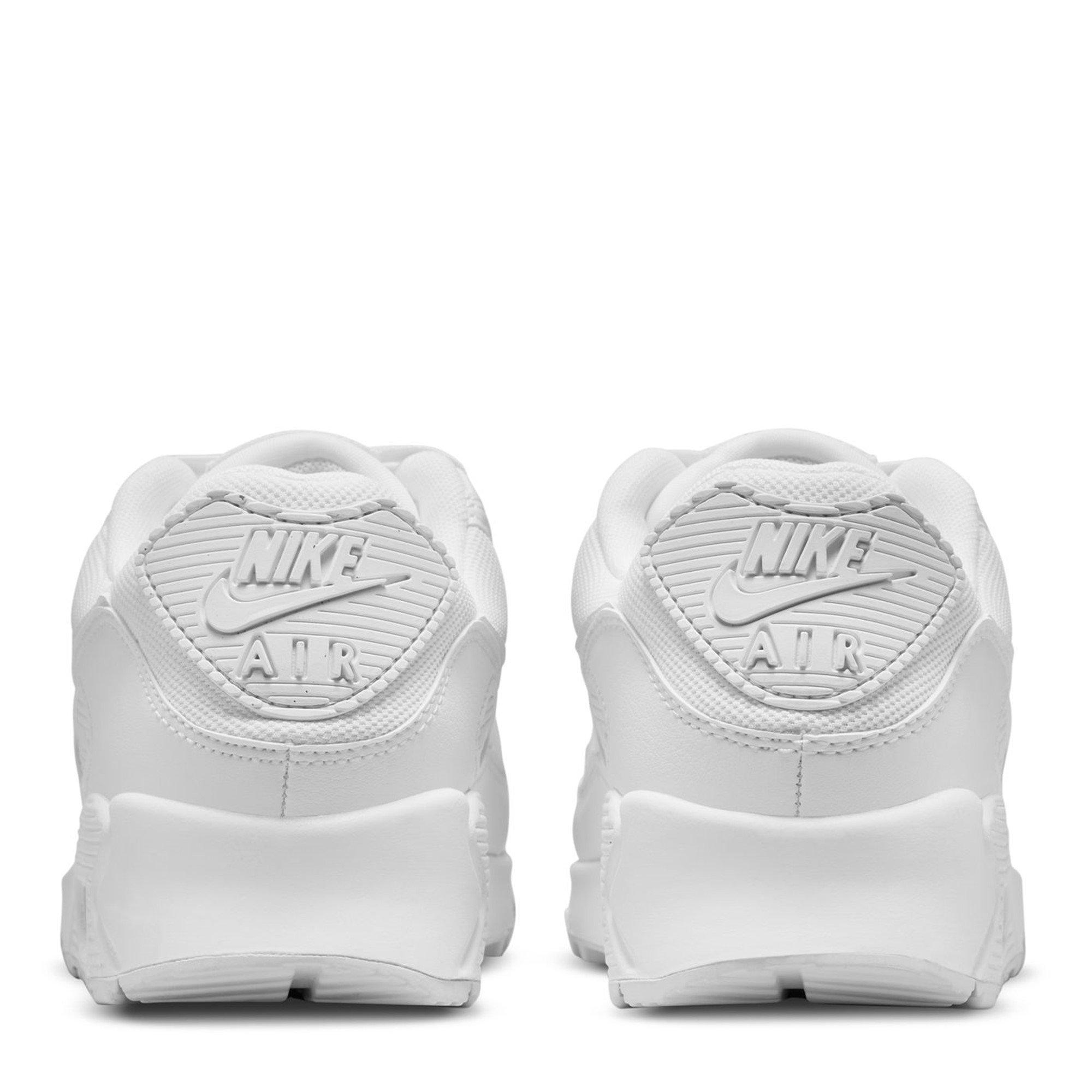 Trostruko bijelo - Nike - Air Max 90 Womens Trainers - 4