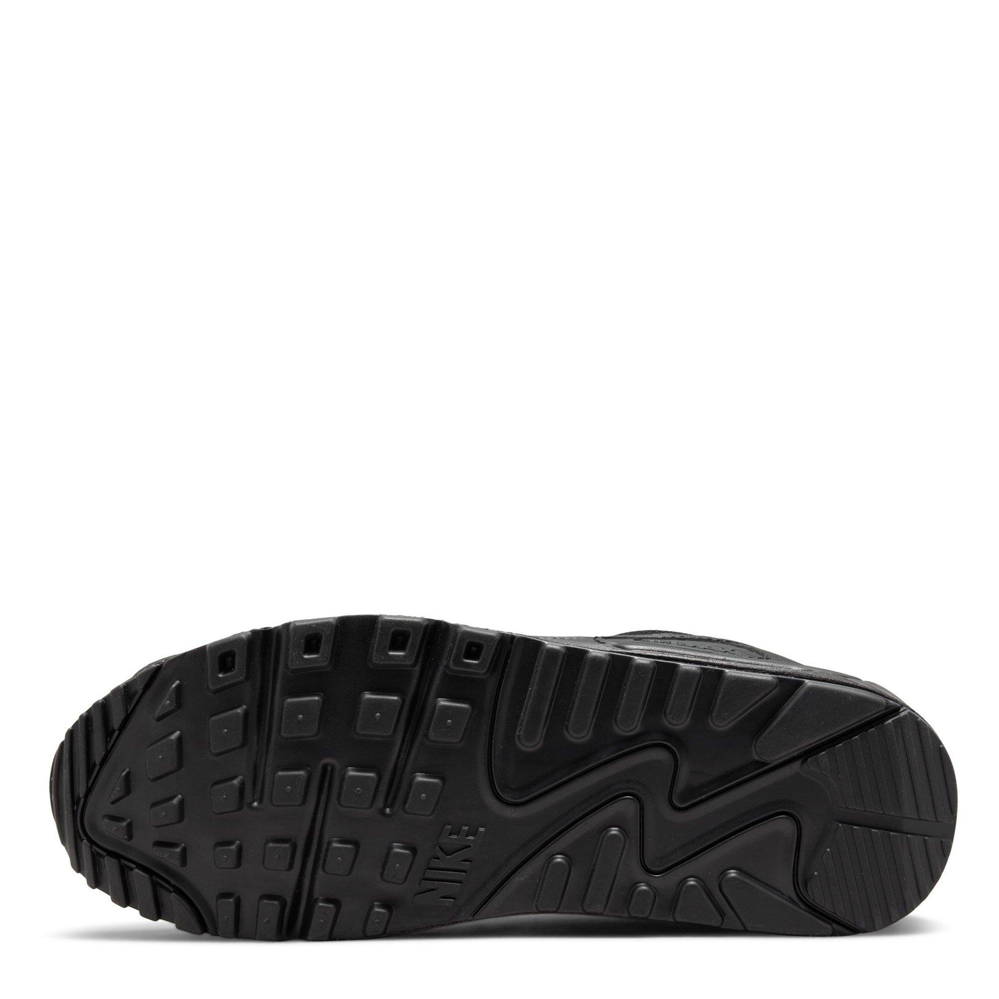 Triple Black - Nike - Air Max 90 Womens Trainers - 5