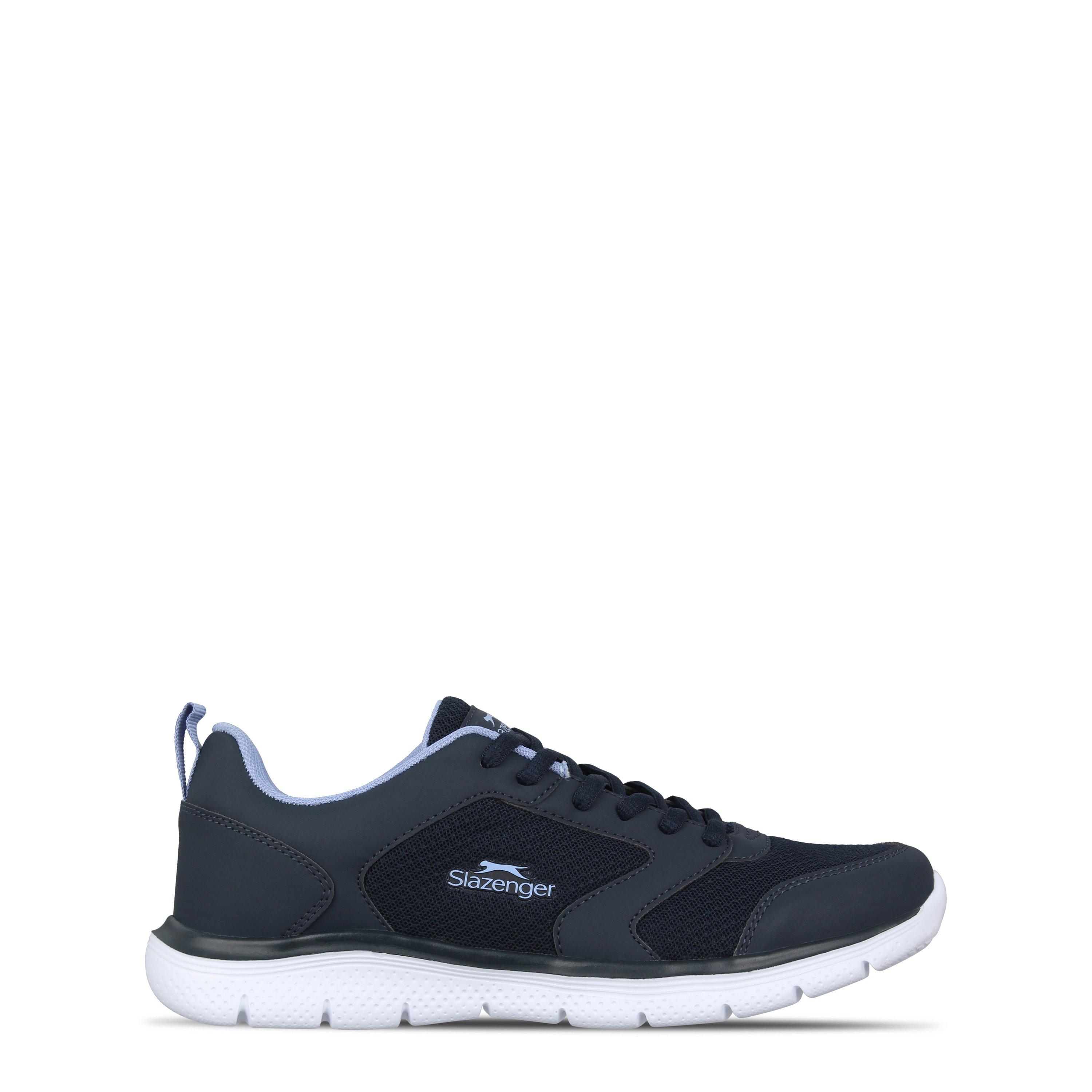Slazenger Women's Force Mesh Trainers - Navy/Purple - 8 (41)