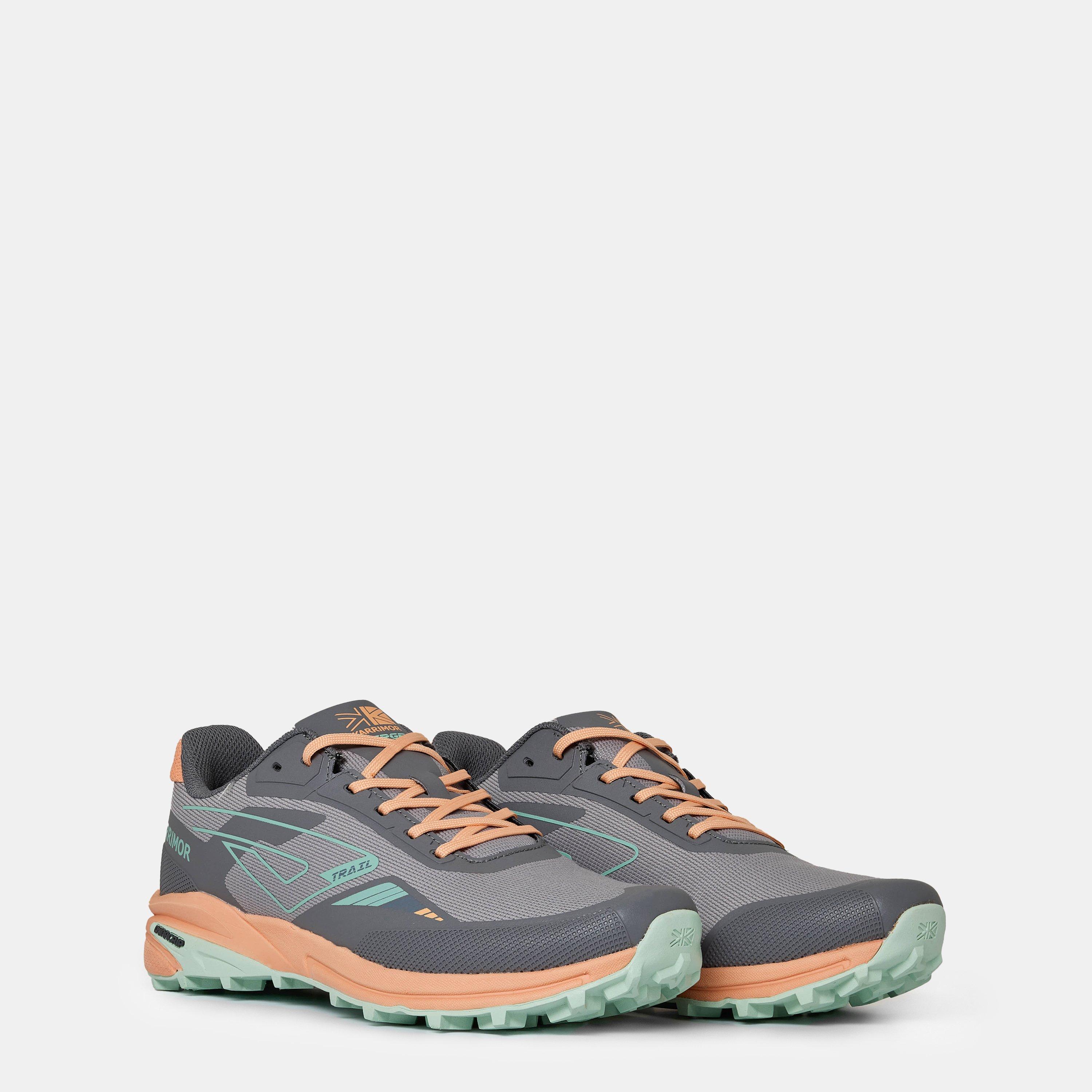 Grå/Peach - Karrimor - Verge Trainers Womens - 4