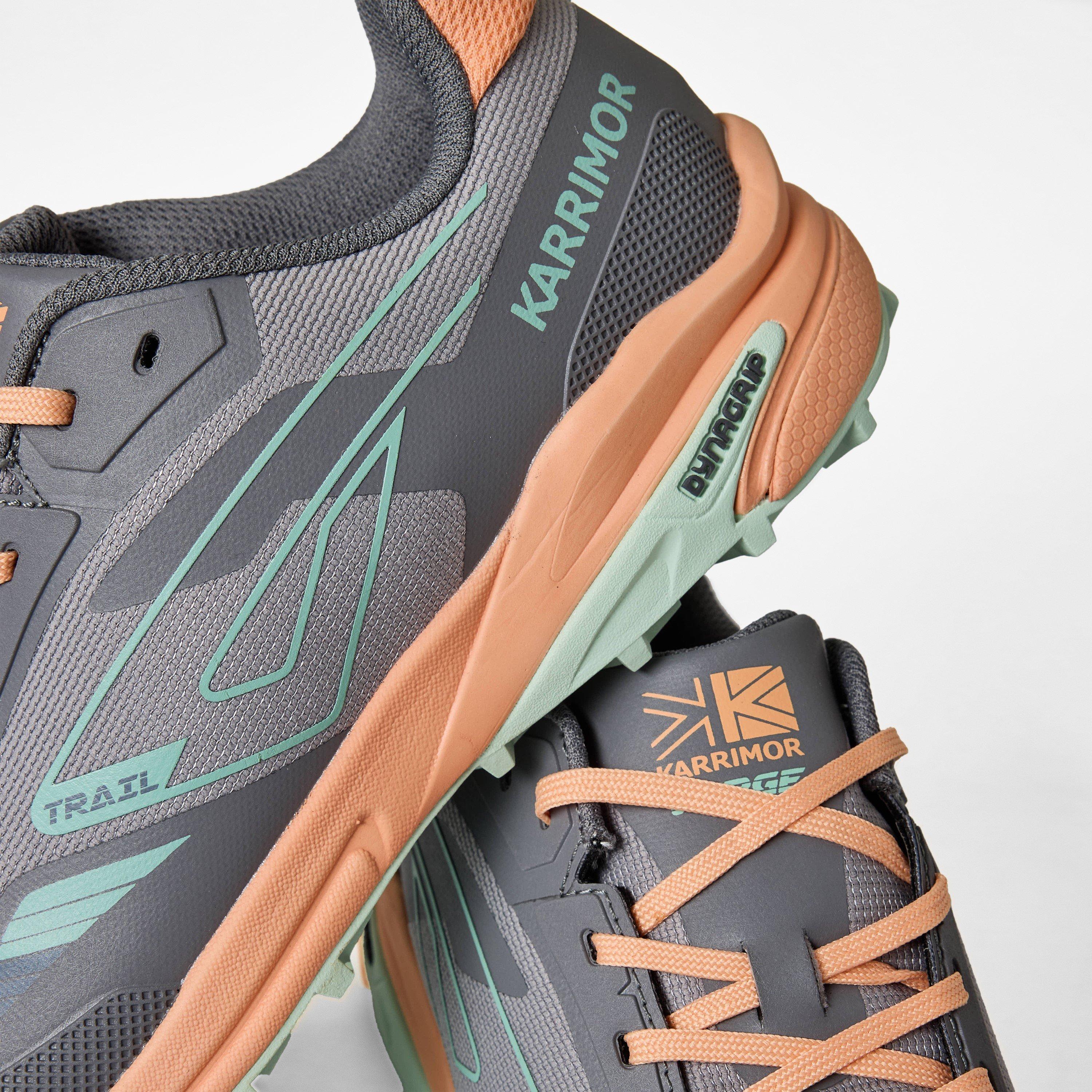 Grå/Peach - Karrimor - Verge Trainers Womens - 5