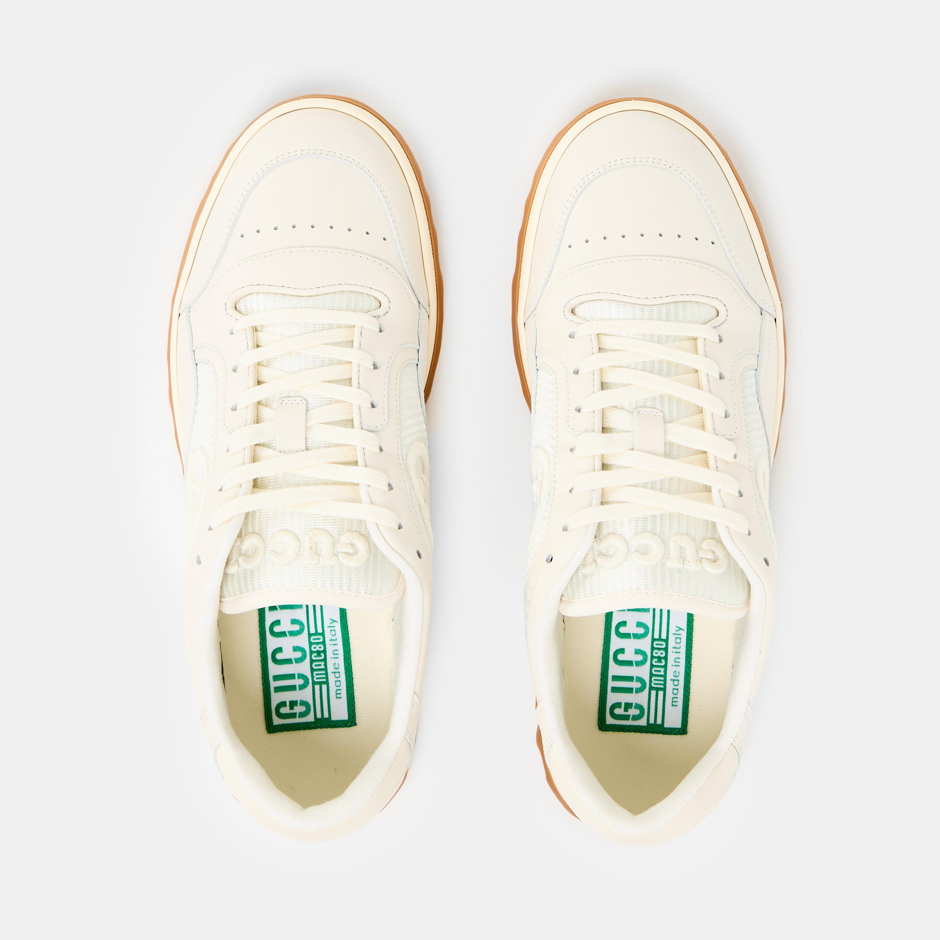 Off White - Gucci - Women's Mac80 Leather Trainers - 6