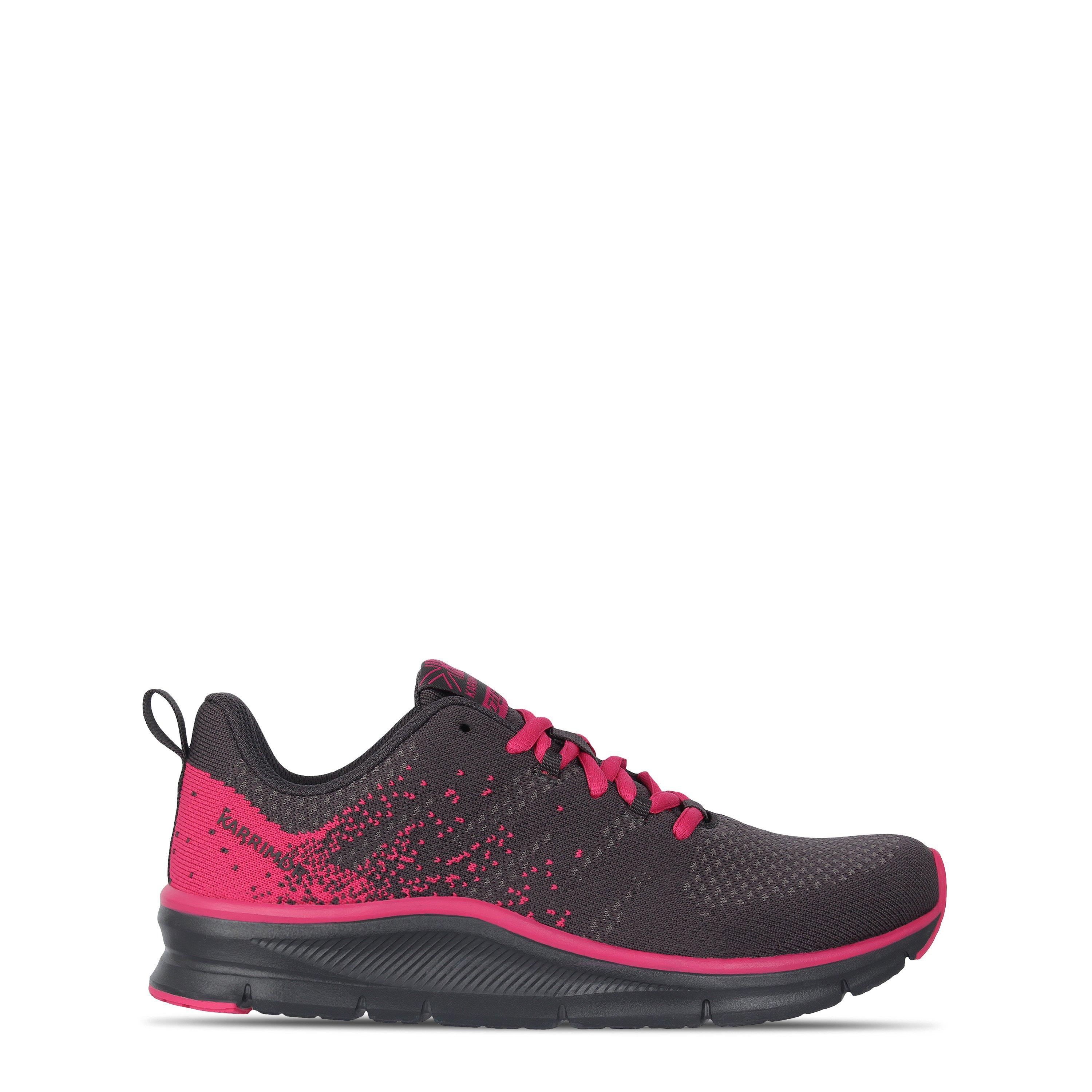 Karrimor Women's Duma 6 Running Shoes - Charcoal/Pink - 6.5 (39.5)