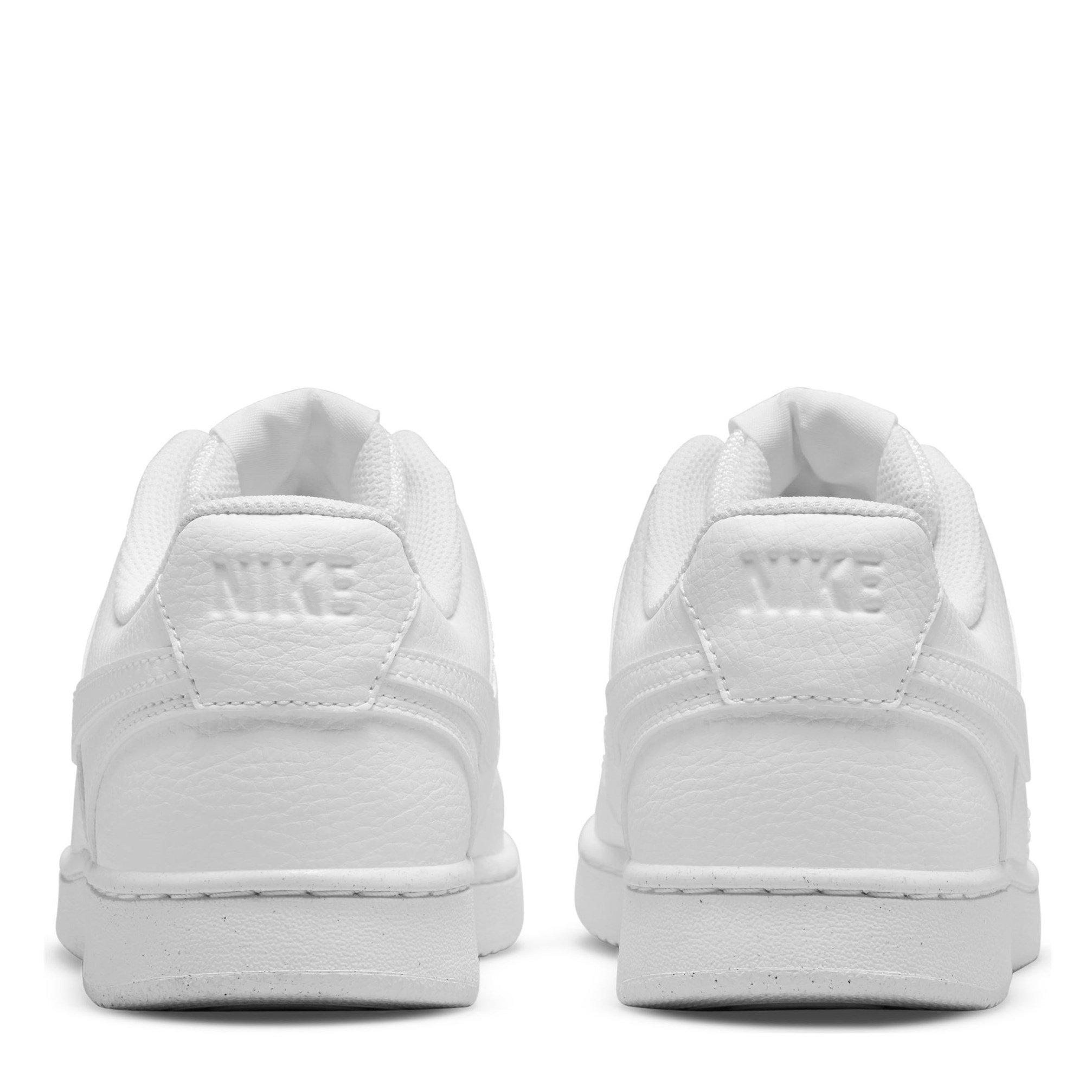 Branco/Branco - Nike - Court Vision Low Next Nature Trainers - 4