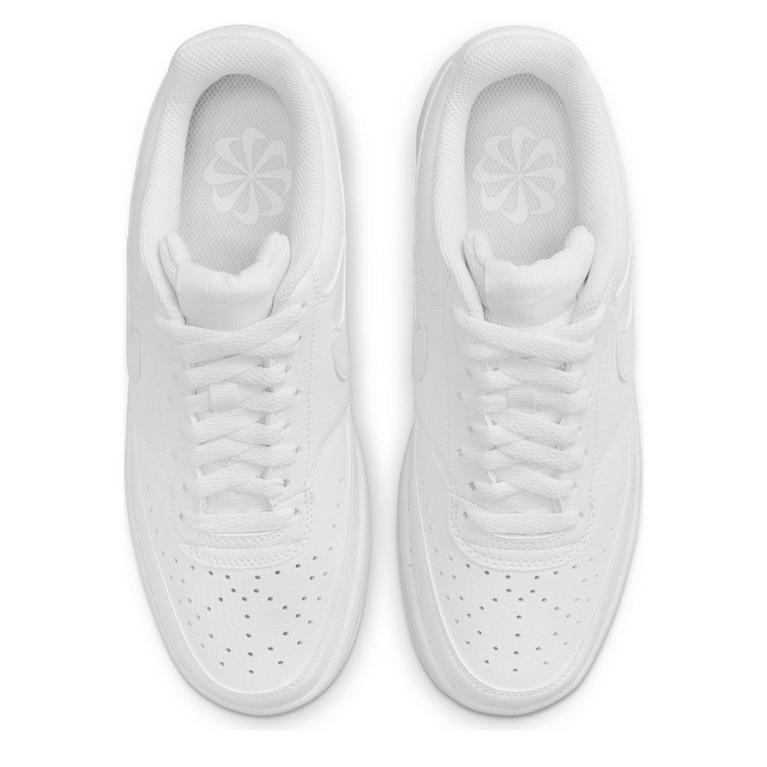 Blanco/Blanco - Nike - Court Vision Low Next Nature Trainers - 5