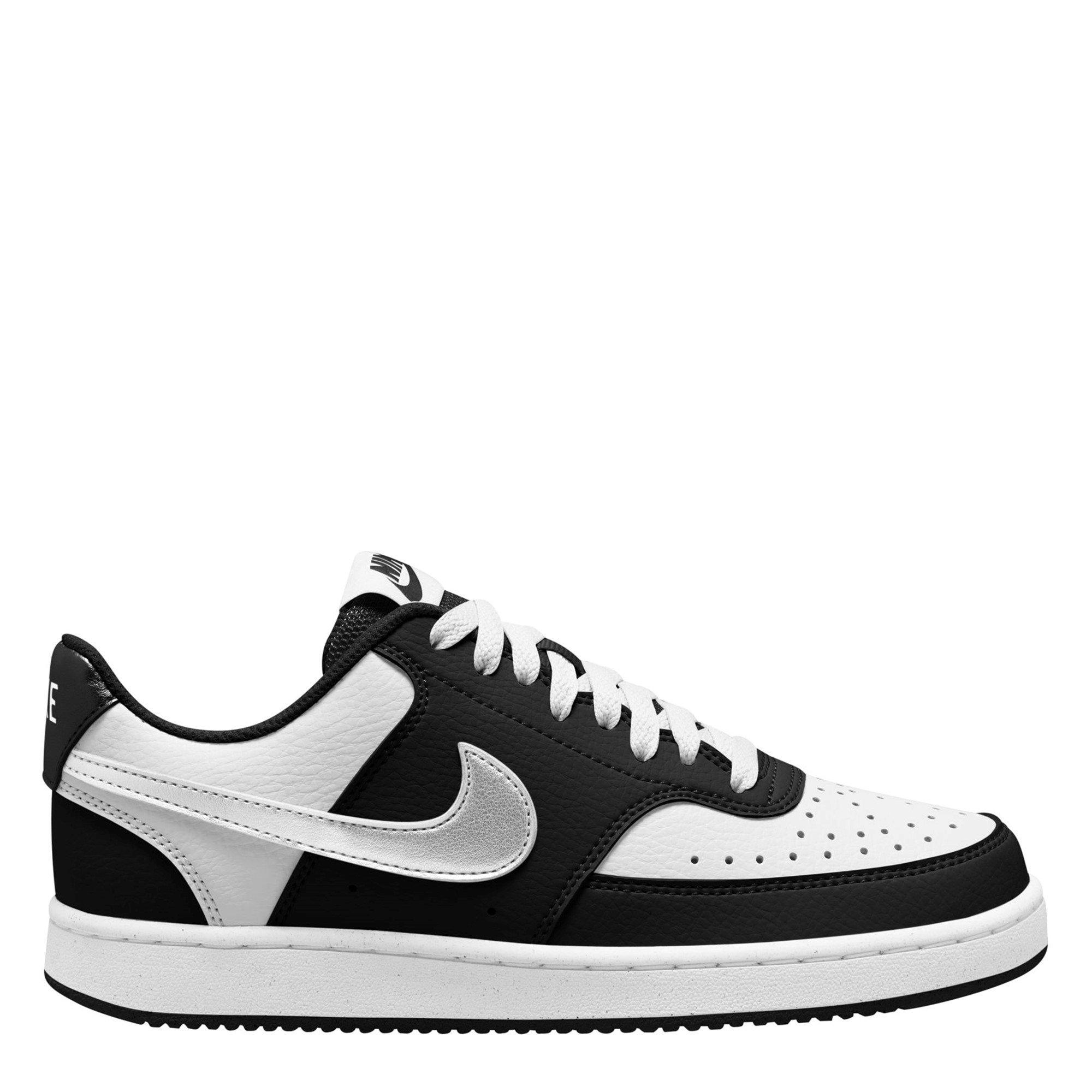 Nike Women's Court Vision Low Next Nature Trainers - Panda - 6.5 (40.5)