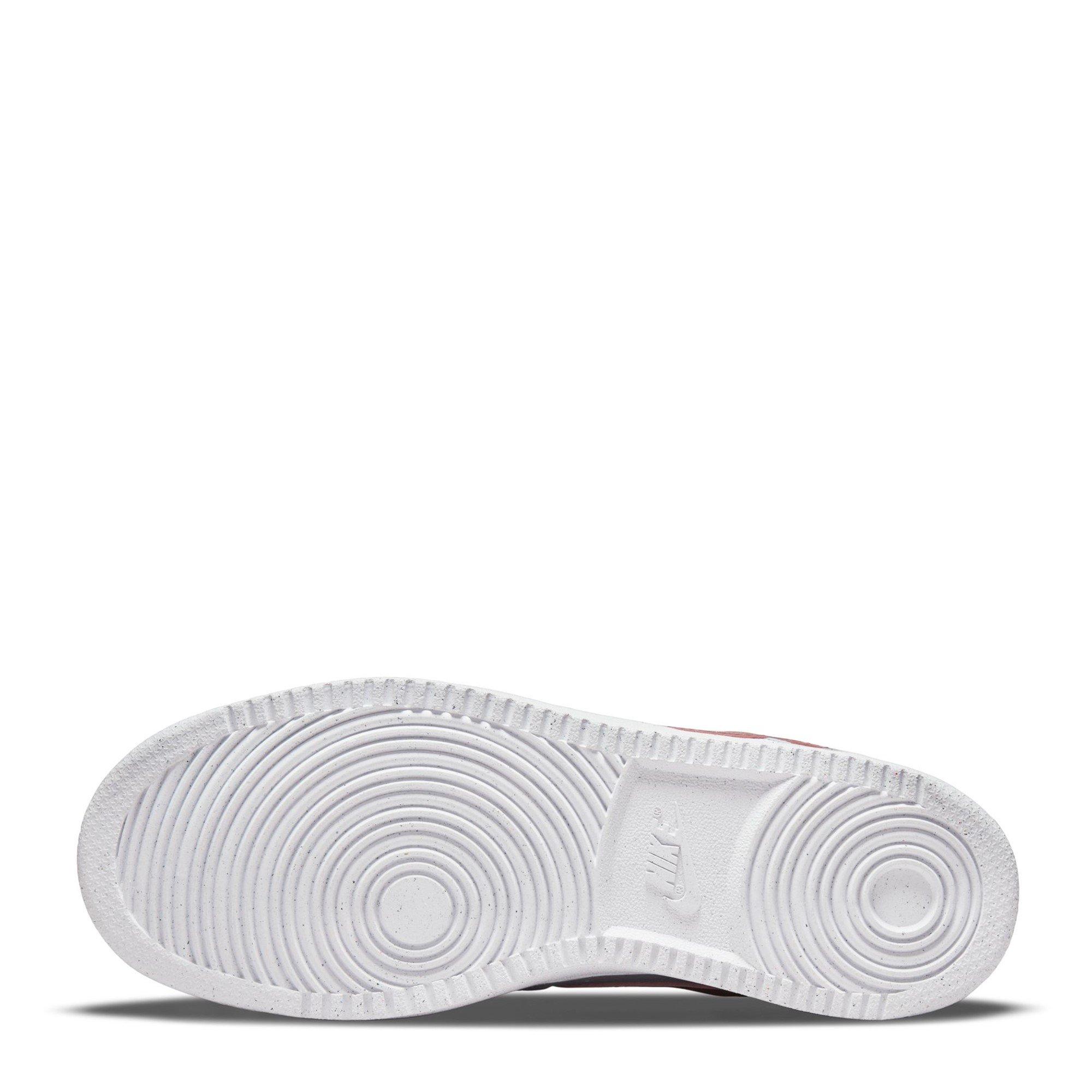 White/Pink - Nike - Womens Nike Court Vision Low Next Nature Trainers - 6