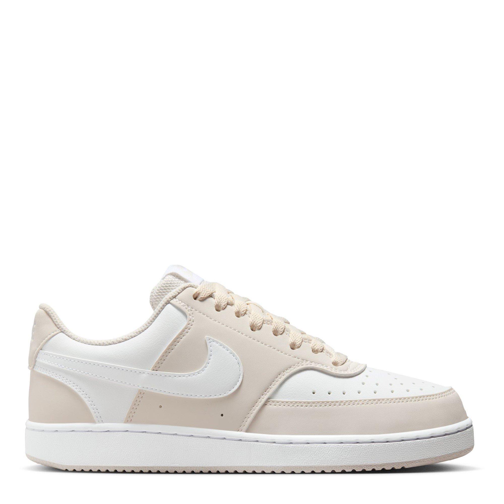 Nike Women's Court Vision Low Next Nature Trainers - White/Phantom - 5 (38.5)