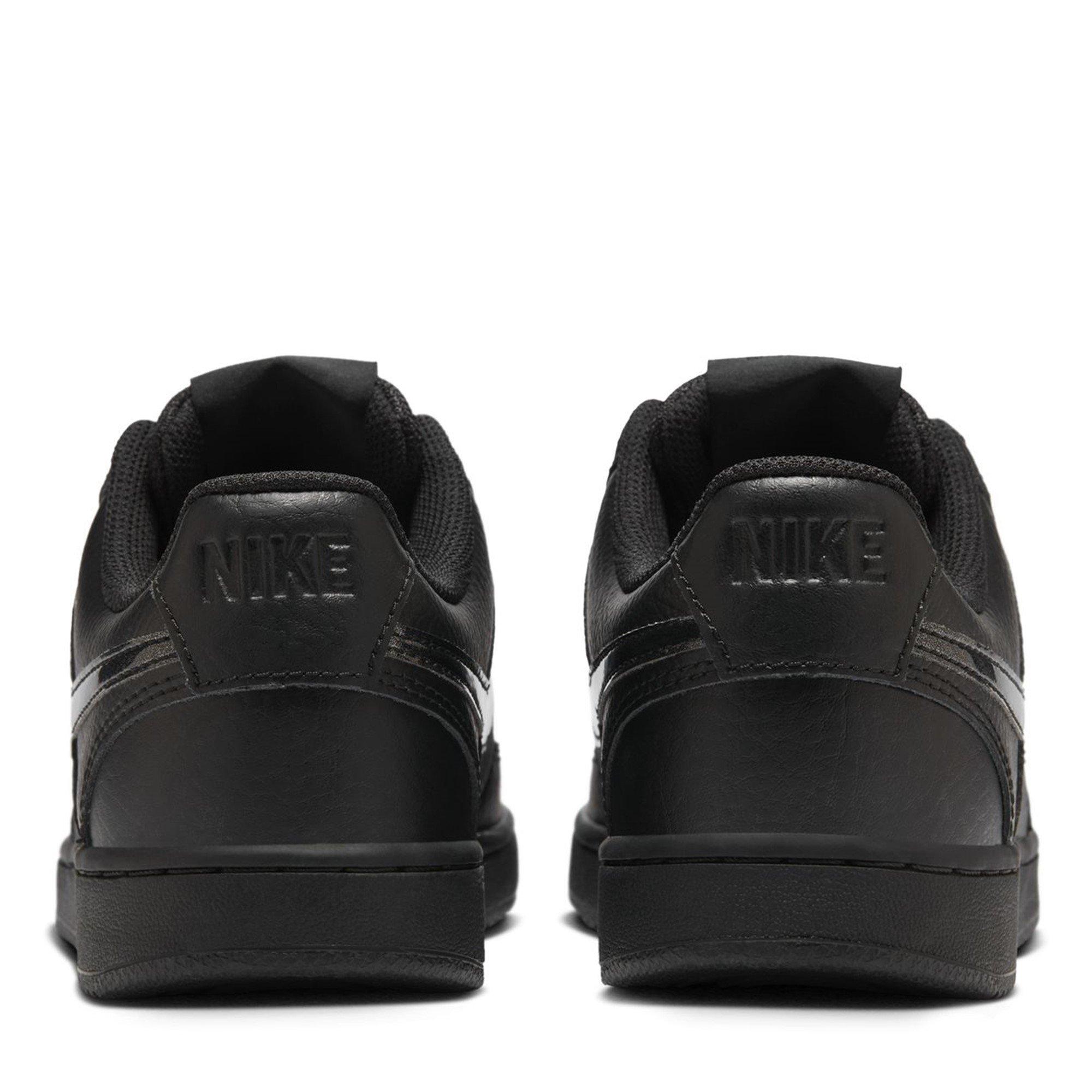Triple Black - Nike - Womens Nike Court Vision Low Next Nature Trainers - 4
