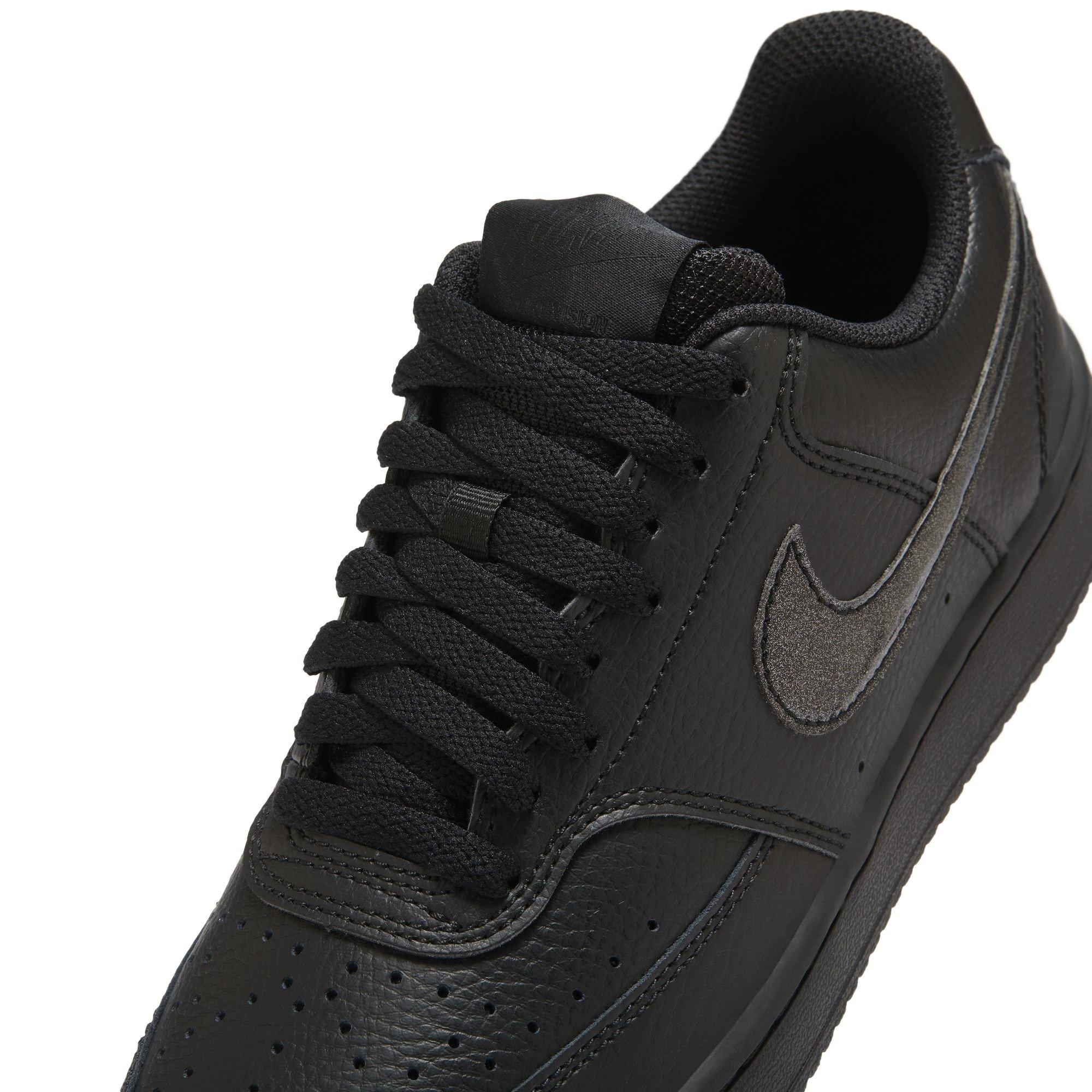 Triple Black - Nike - Womens Nike Court Vision Low Next Nature Trainers - 7