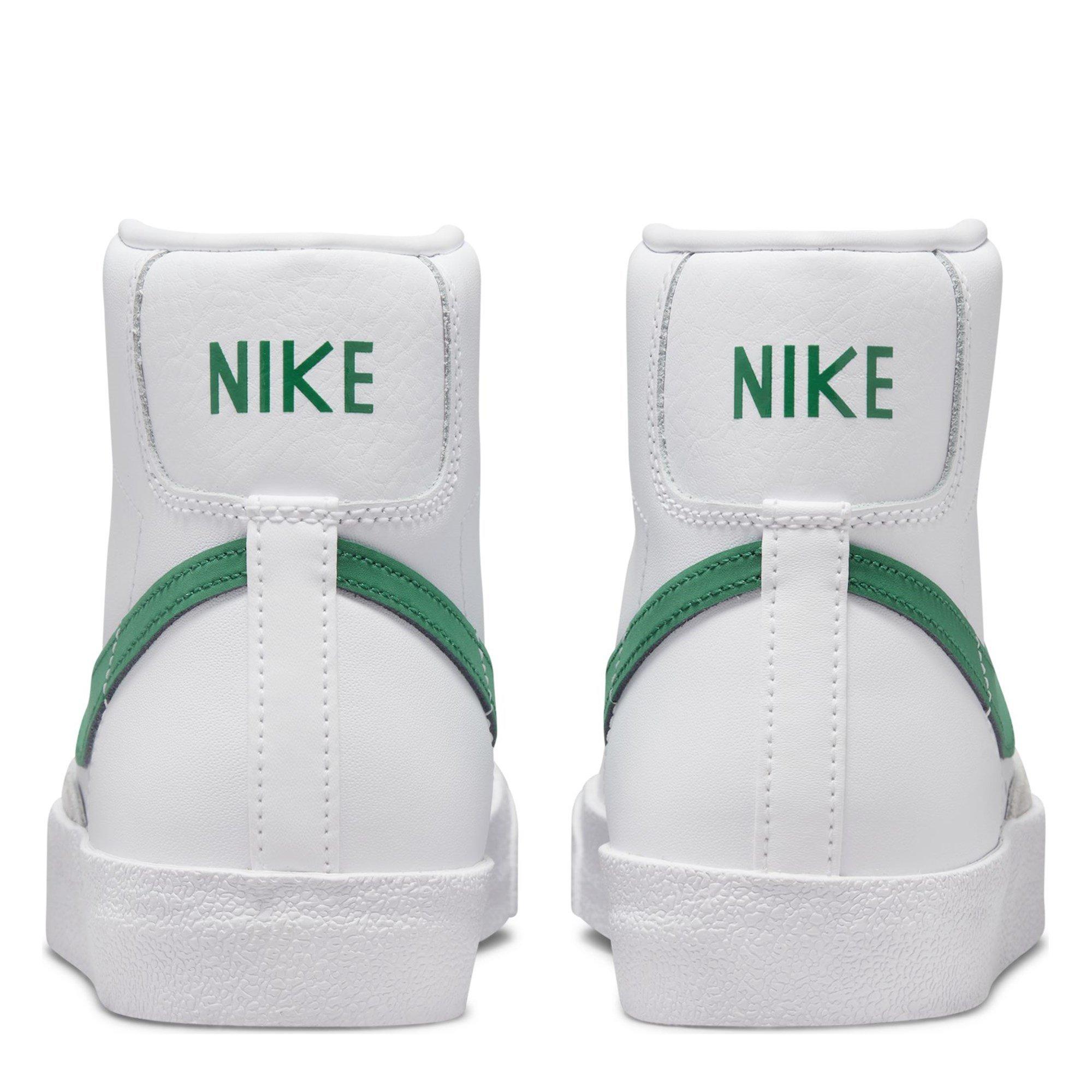 Bianco/Verde - Nike - Blazer Mid 77 Hi Top Trainers - 4