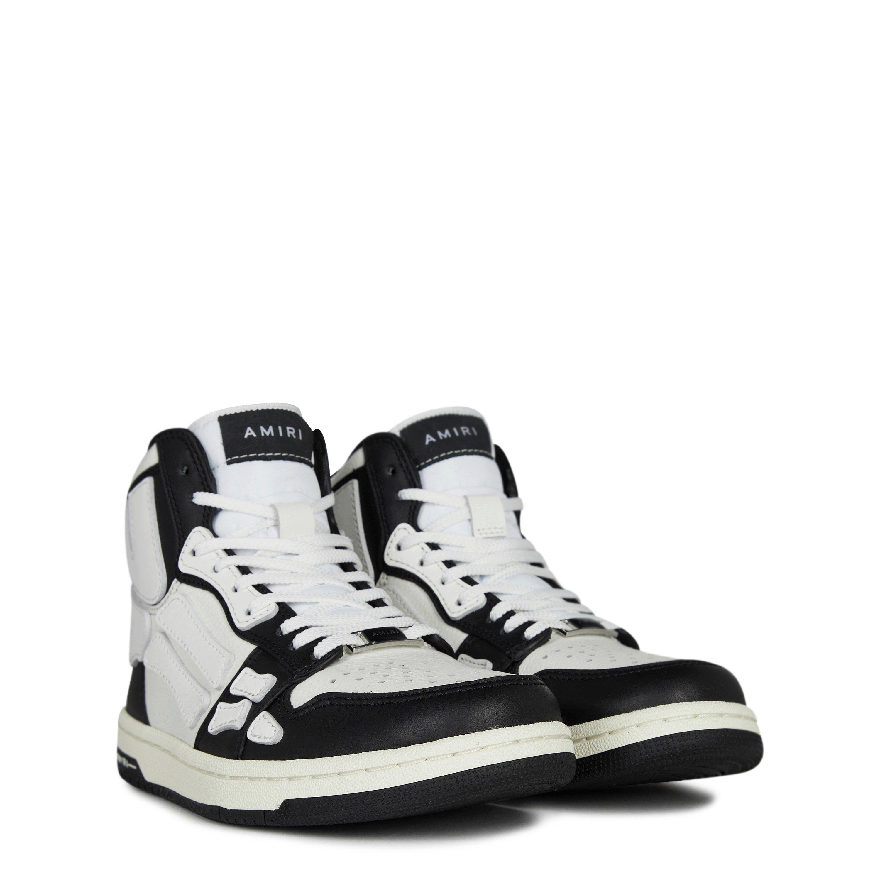 Black/White 004 - Amiri - Skeleton High Top Sneakers - 8