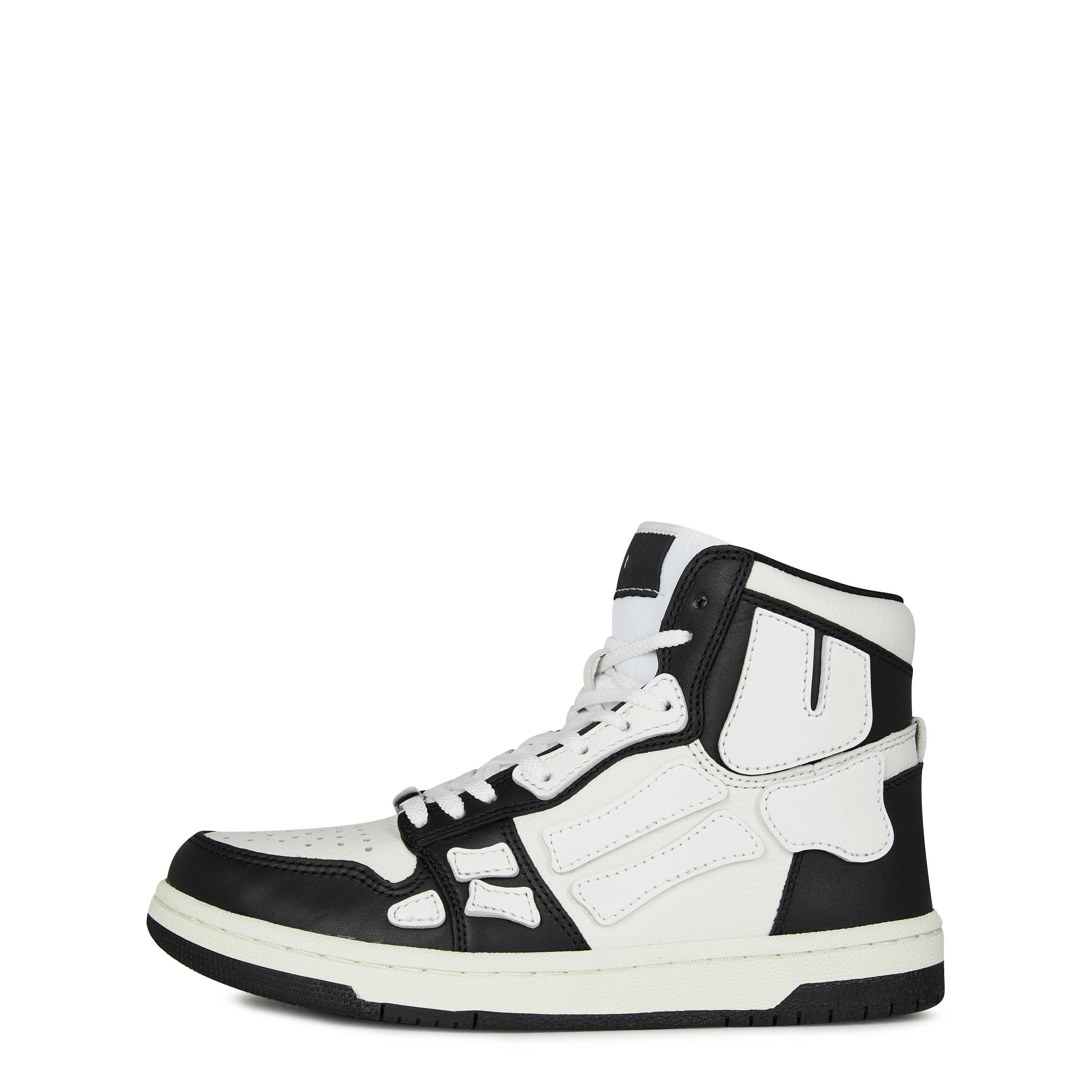 Black/White 004 - Amiri - Skeleton High Top Sneakers - 3