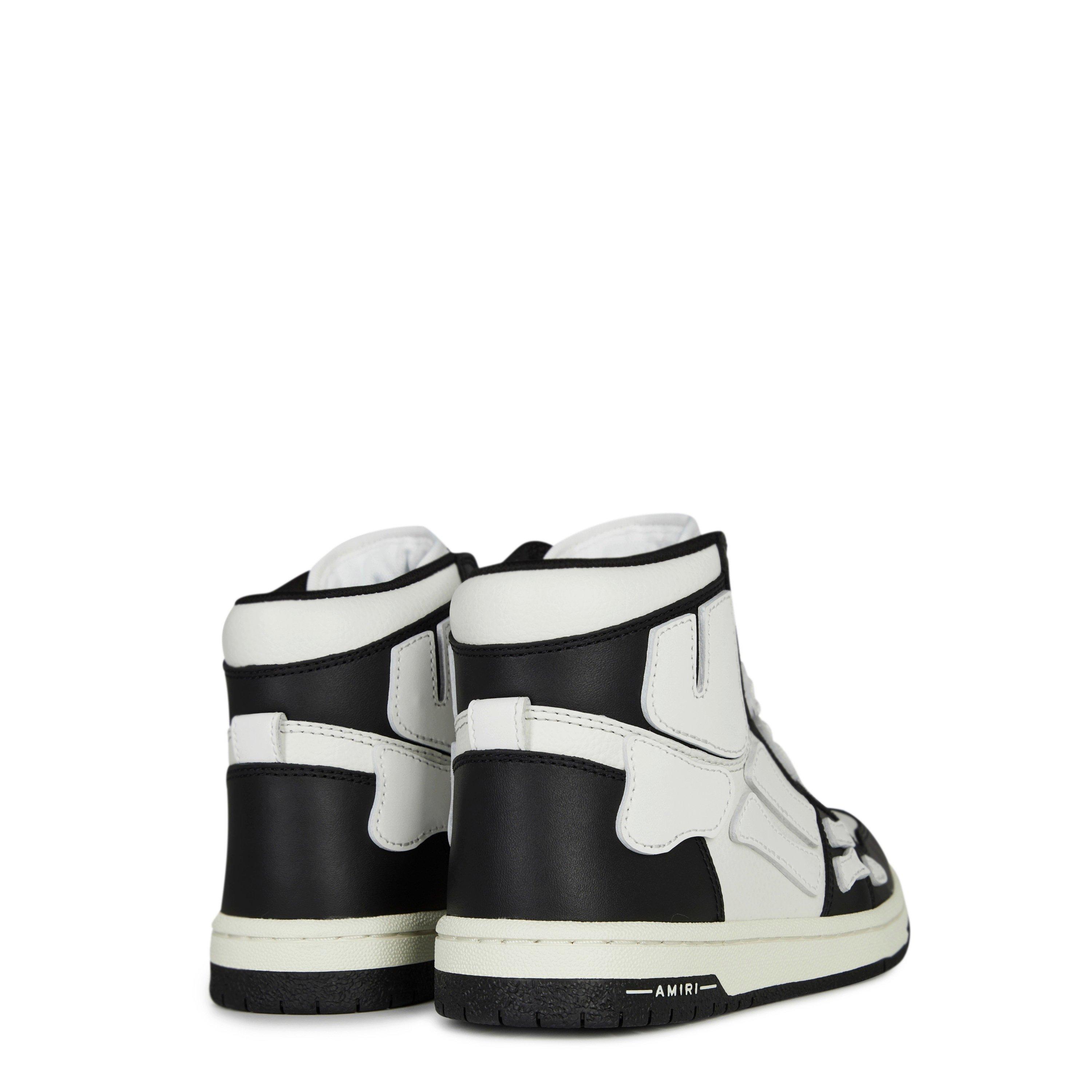 Black/White 004 - Amiri - Skeleton High Top Sneakers - 5
