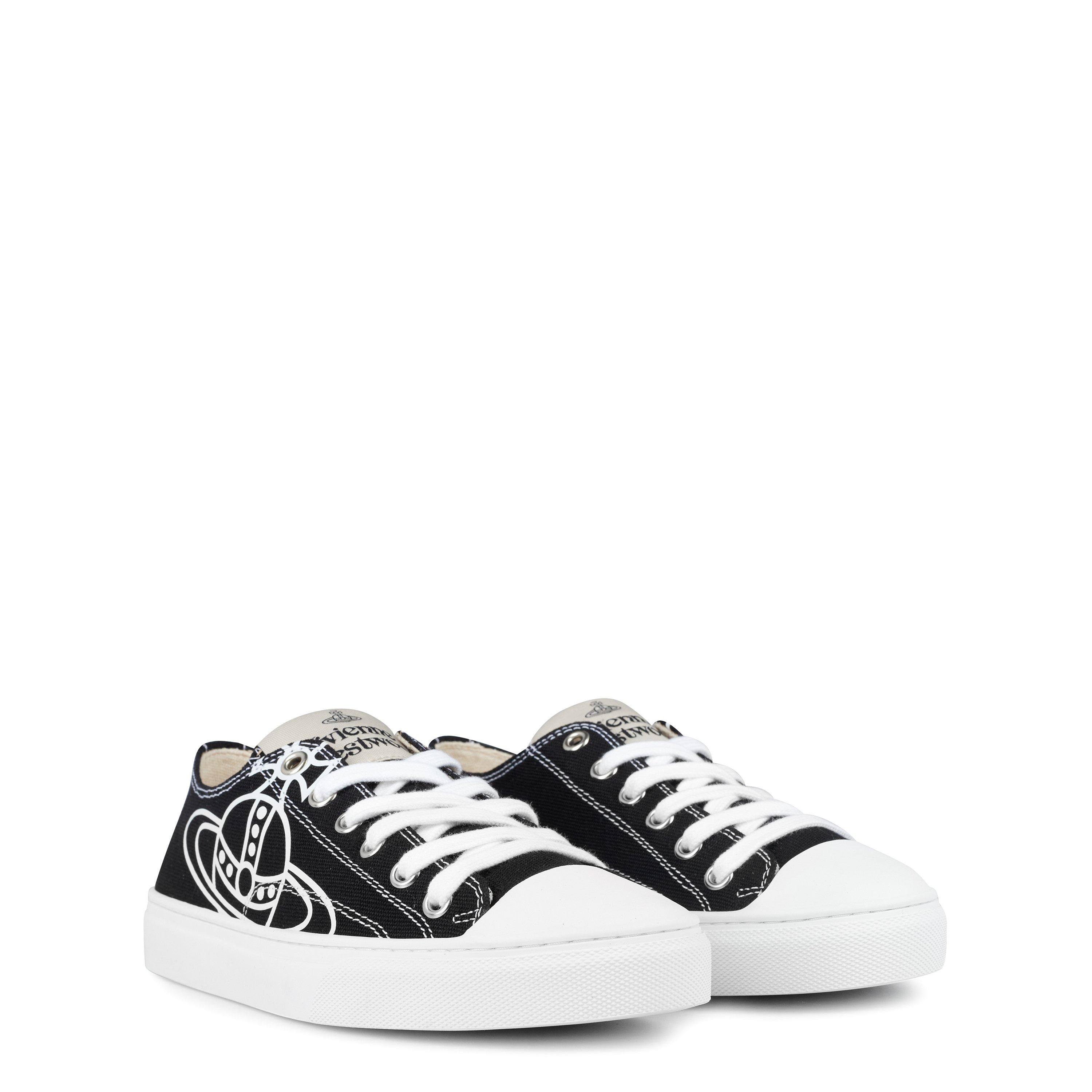 Black N401 - Vivienne Westwood - Women's Orb Plimsoll 2.0 Trainers - 4