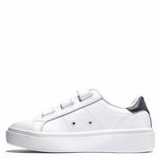 White / Blue - Fila - Court Plumpy VC Womens Shoes - 2