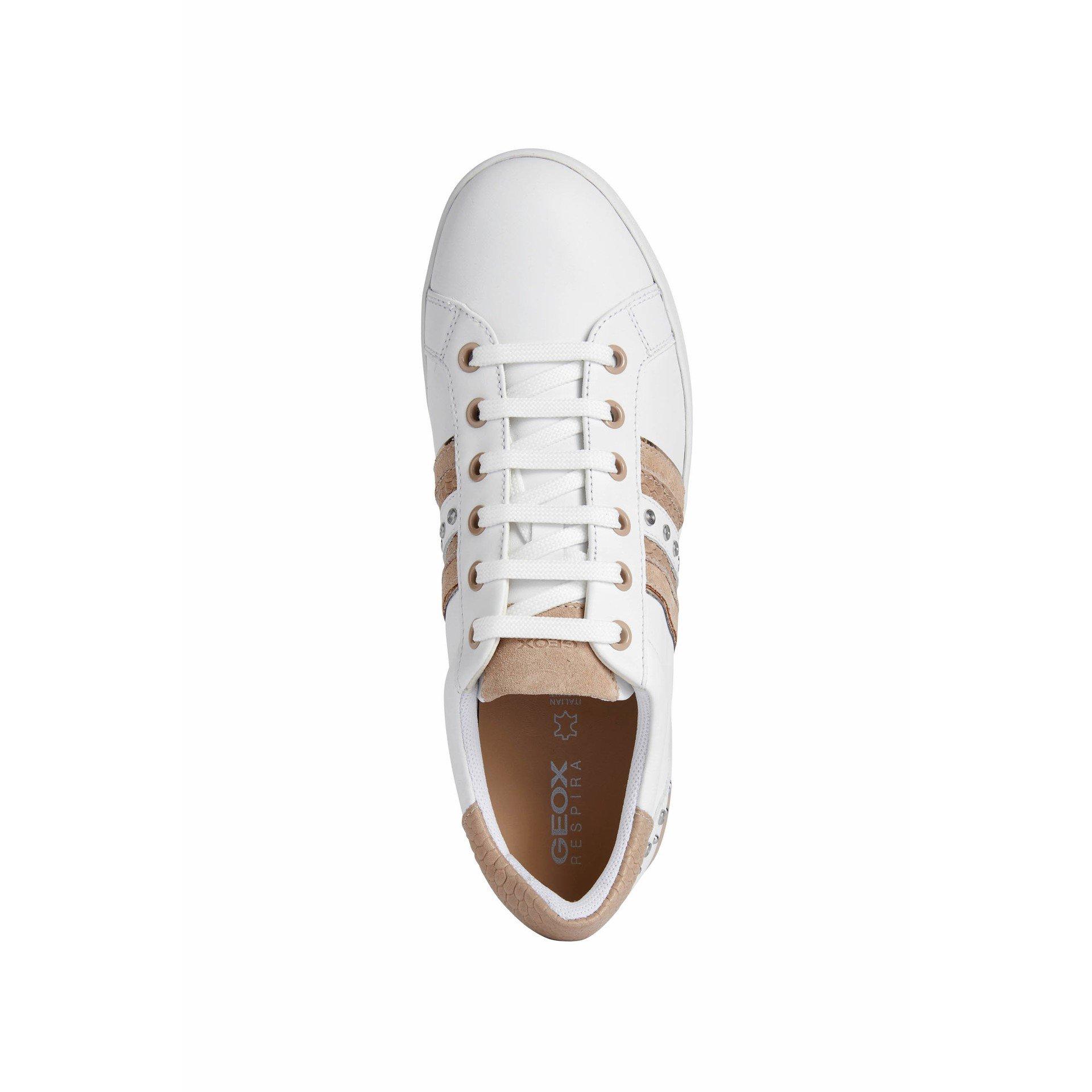 White/Skin Z5Q - Geox - Jaysen Trainers - 5