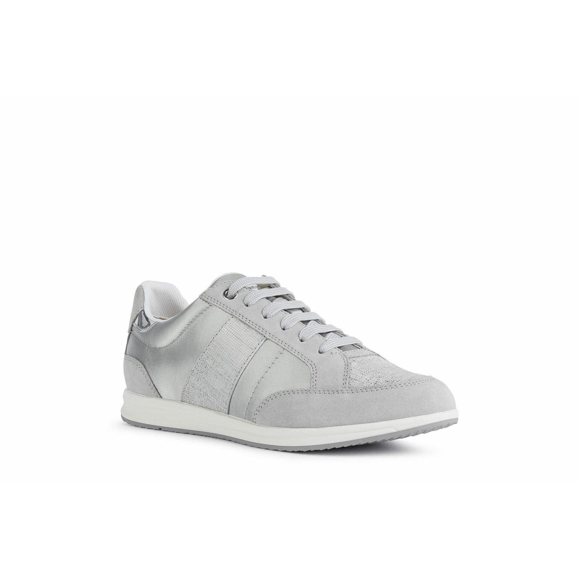 Zilver/Grijs 898 - Geox - D Avery Trainers - 2