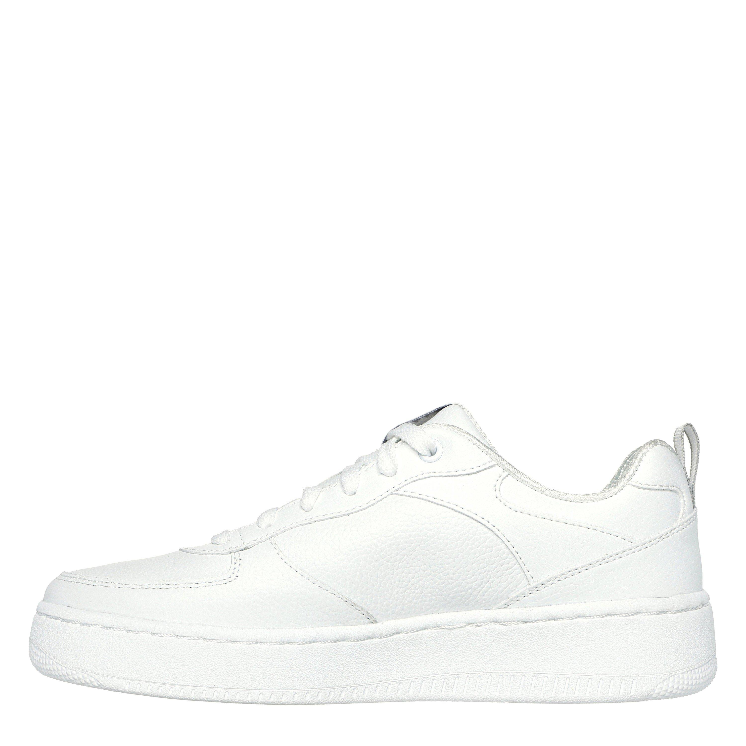 White - Skechers - Sport Court 92 Illustrious Trainers Womens - 2