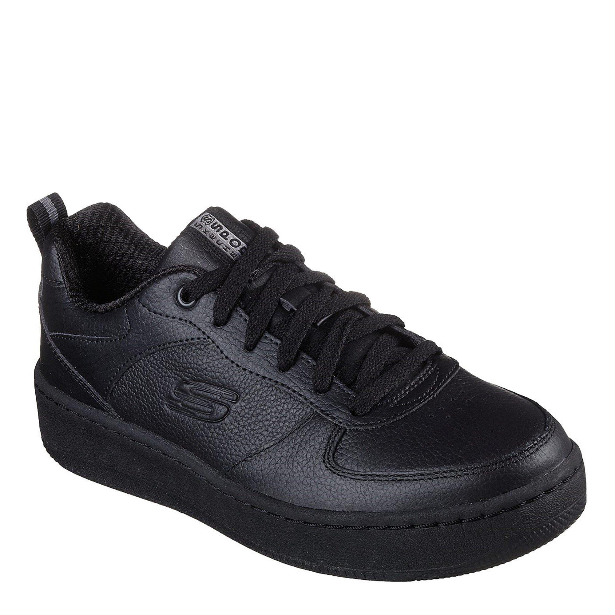 Leather Trainers Sports Direct Black Trainers Ladies Skechers