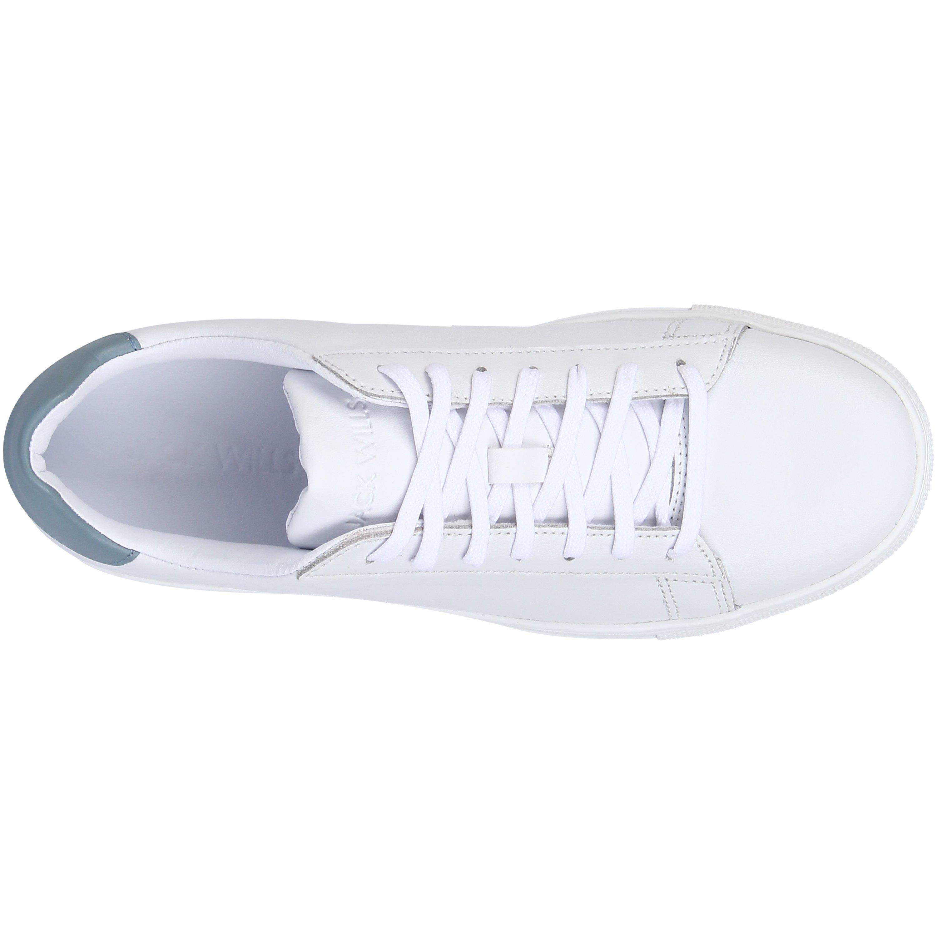 Wit - Jack Wills - Low Leather Trainer - 3