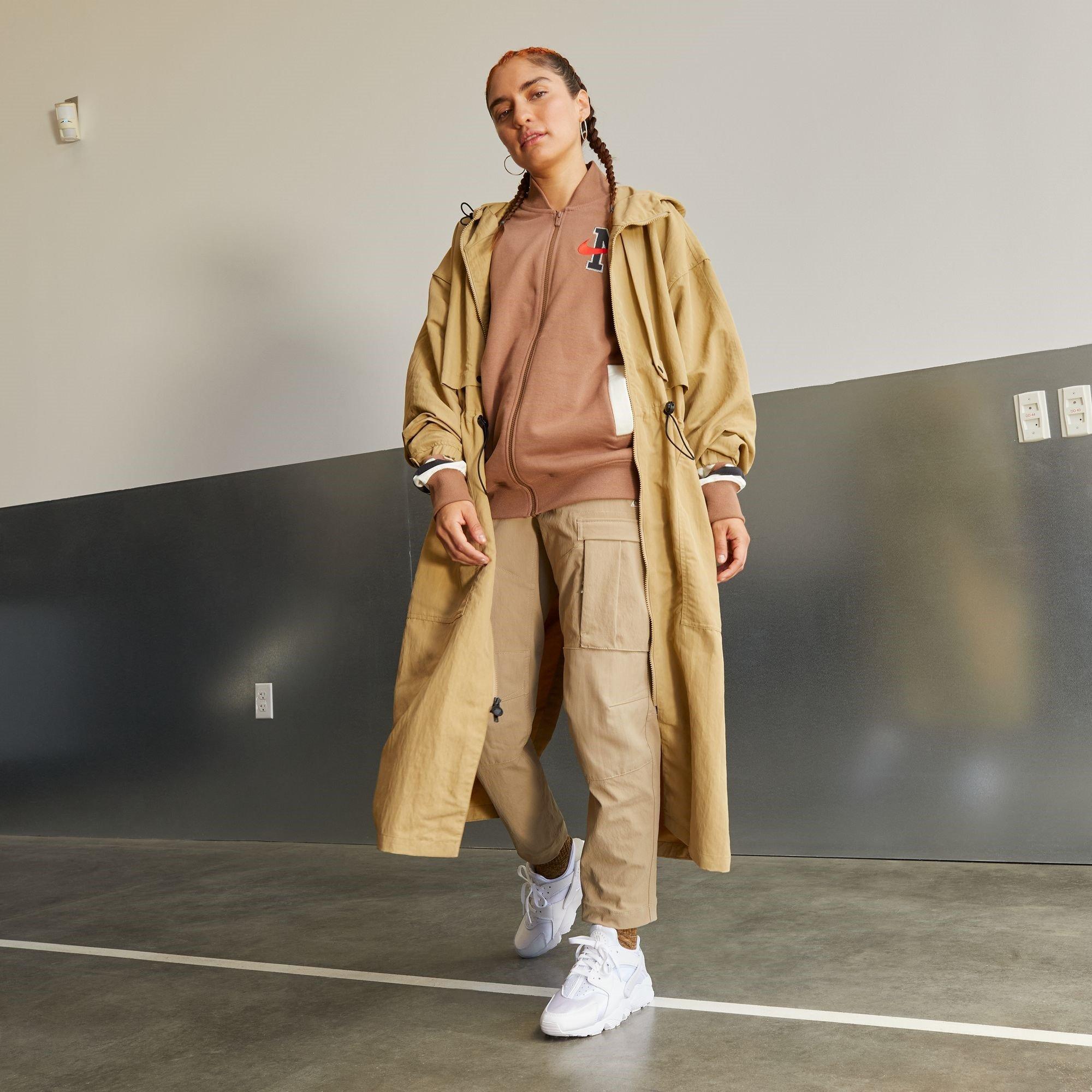 Weiß/Platin - Nike - Air Huarache Women's Shoes - 10