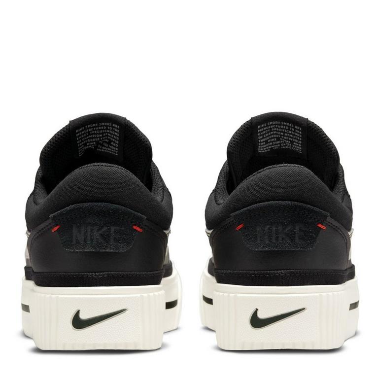 Noir/Blanc - Nike - Court Legacy Lift Women's Shoes - 4
