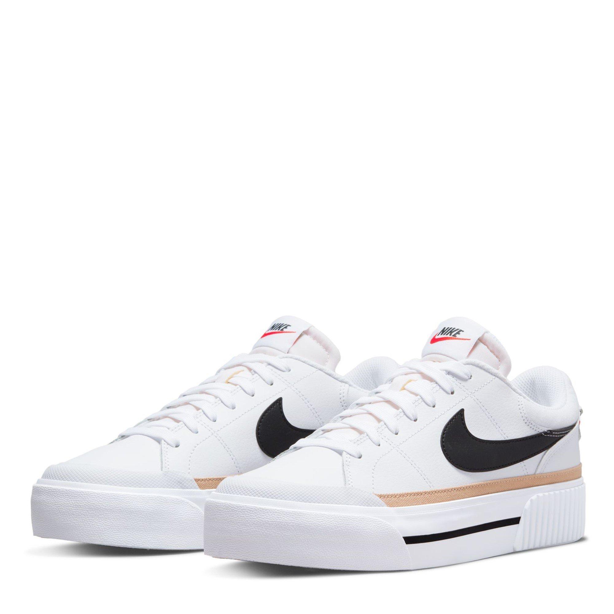 White/Black - Nike - Court Legacy Lift Women's Shoes - 3