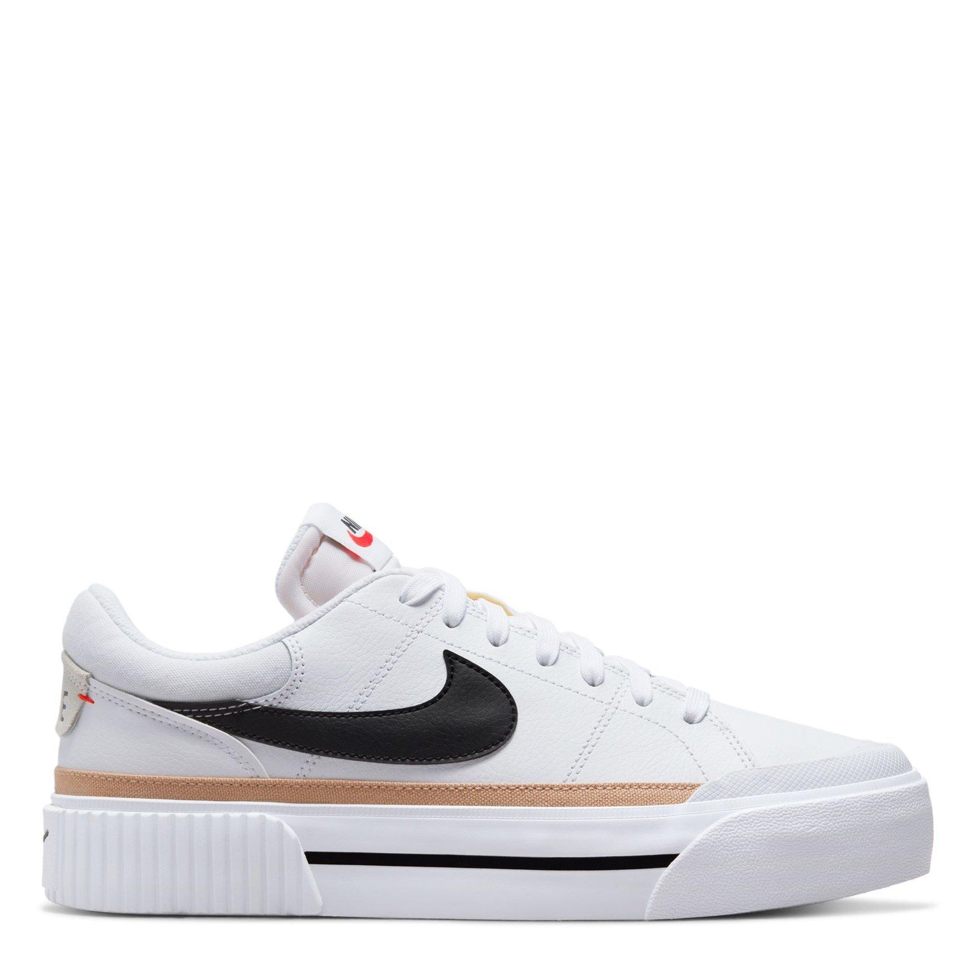 White/Black - Nike - Court Legacy Lift Women's Shoes - 1