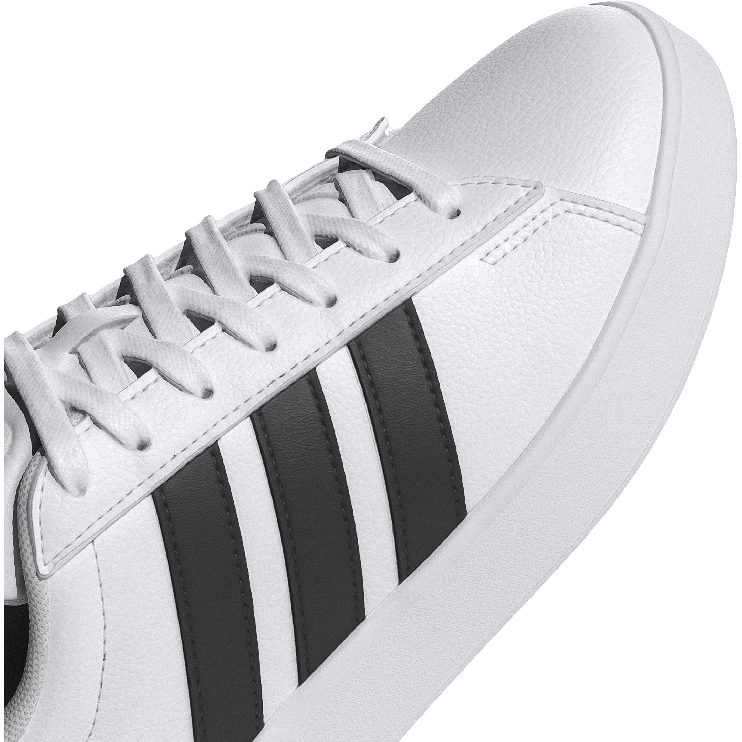 Weiß/Schwarz - adidas - Womens Grand Court Sneakers - 7