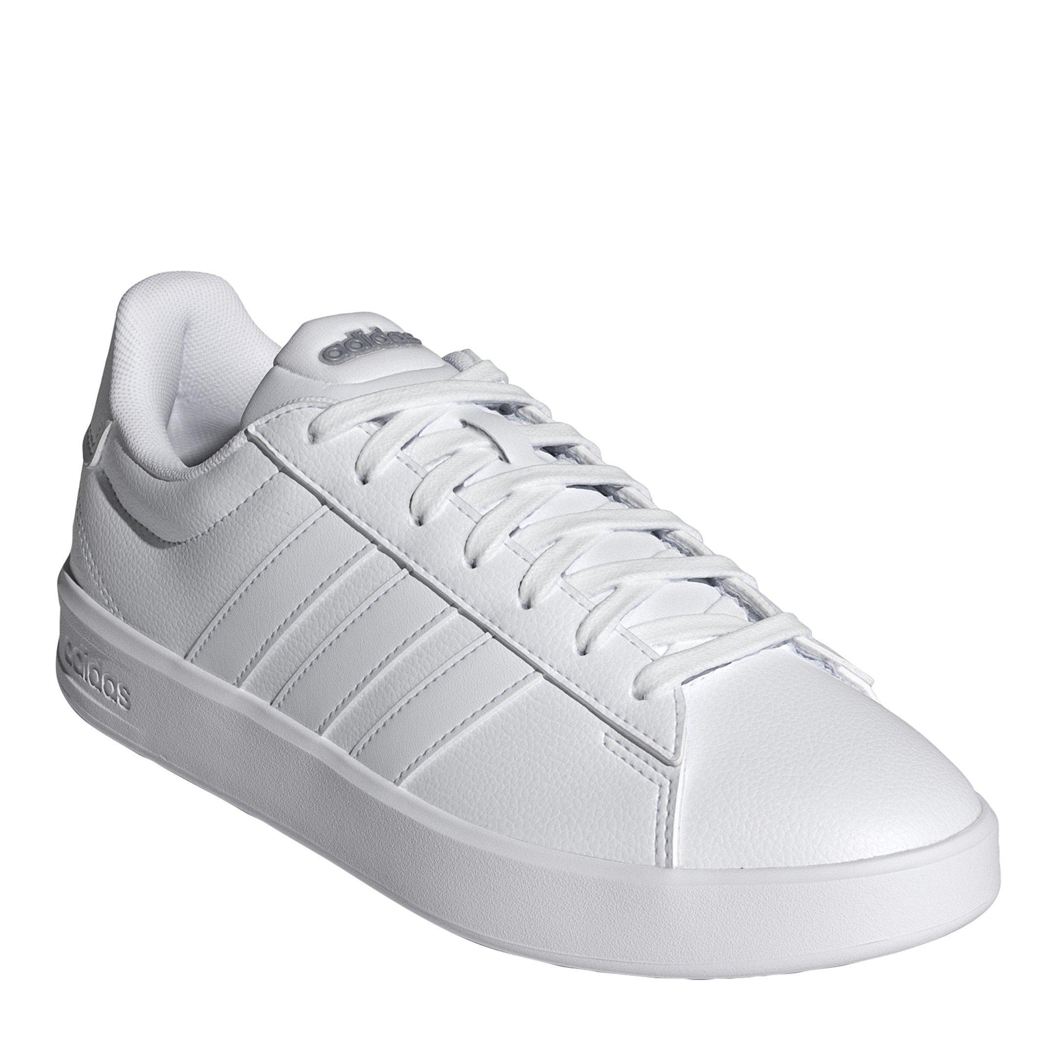 Triple White - adidas - Womens Grand Court Sneakers - 3