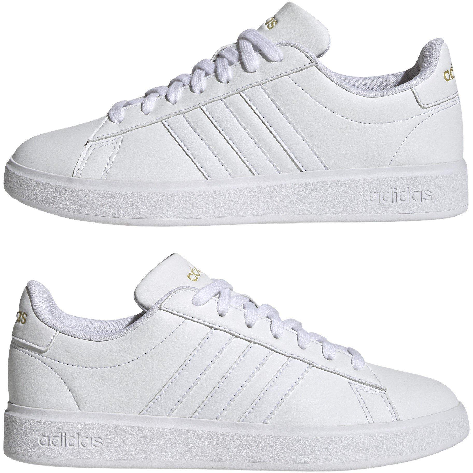 All white womens addidas online