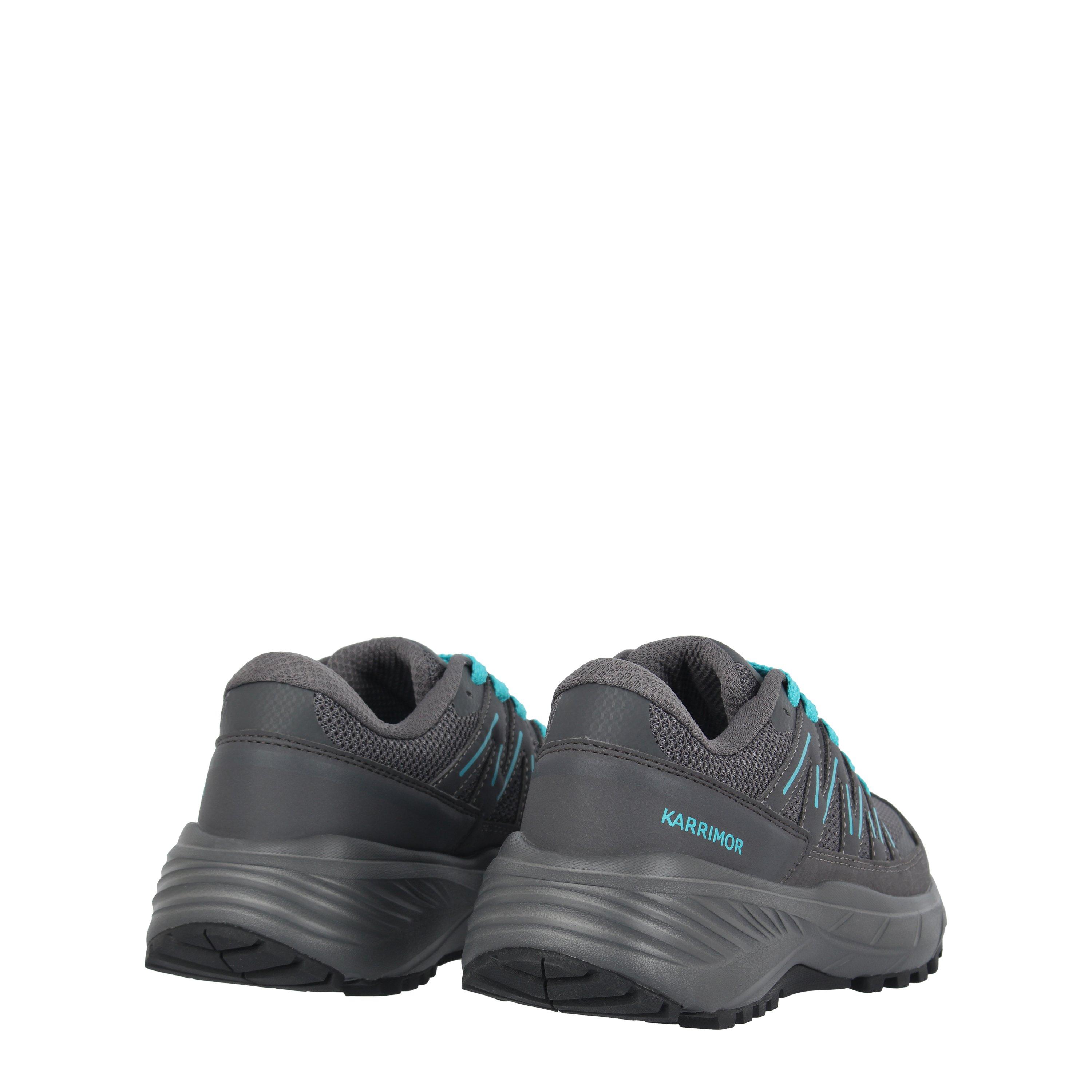 Charcoal/Blue - Karrimor - Caracal Trail Trainers Ladies - 4