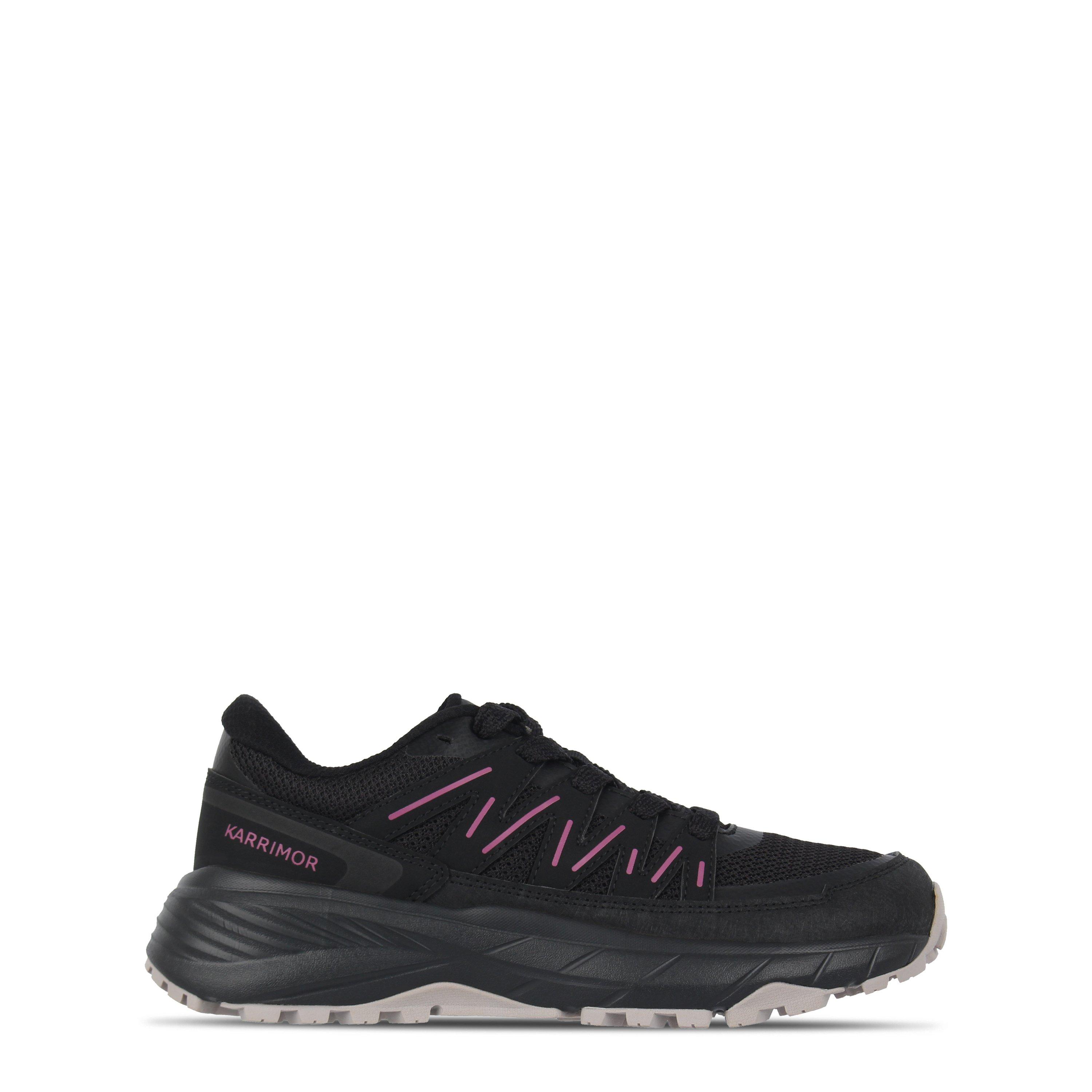 Black/Berry - Karrimor - Caracal Trail Trainers Ladies - 1